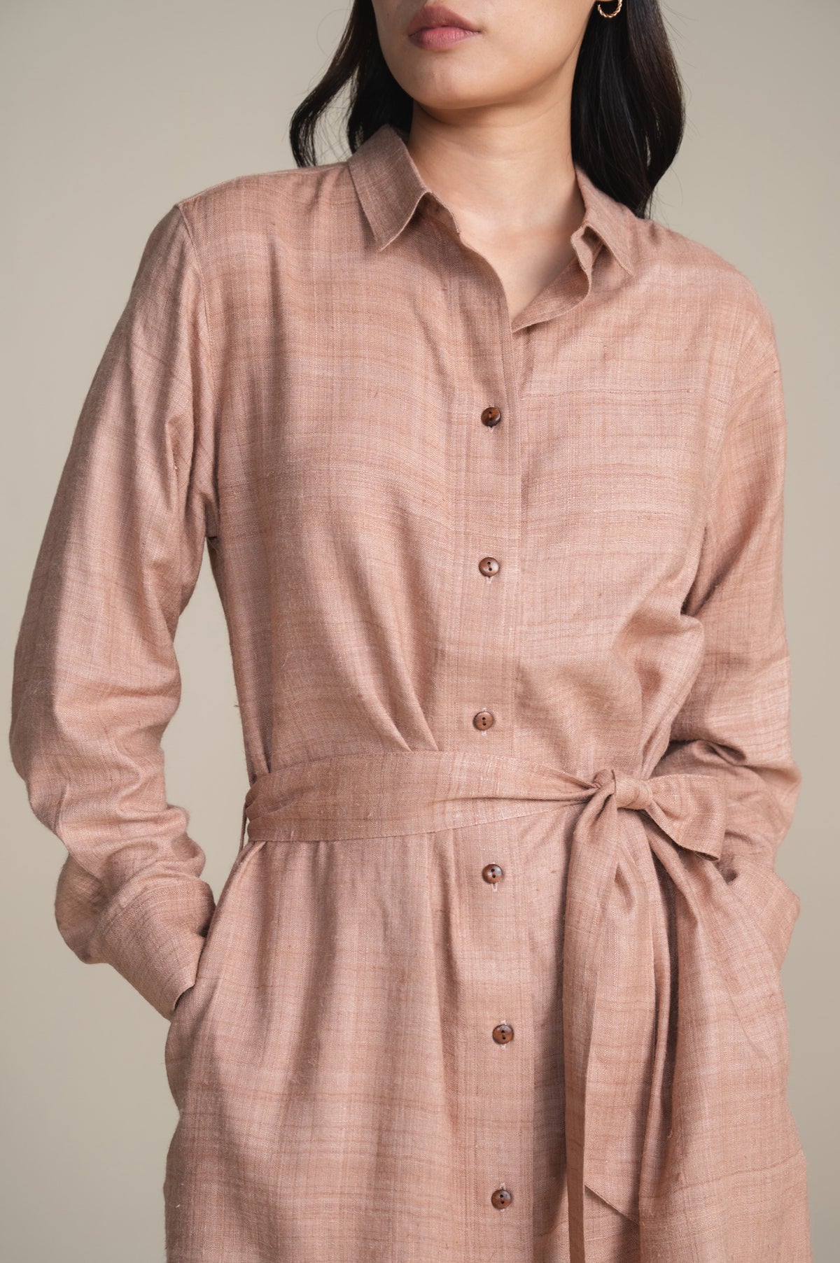 The Charkha Shirt Dress | Blushwood