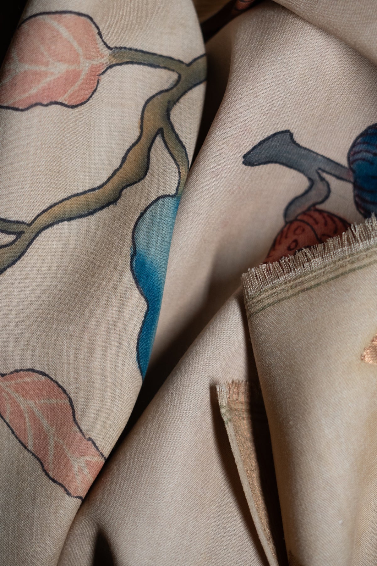Kalamkari Shawl | Ila