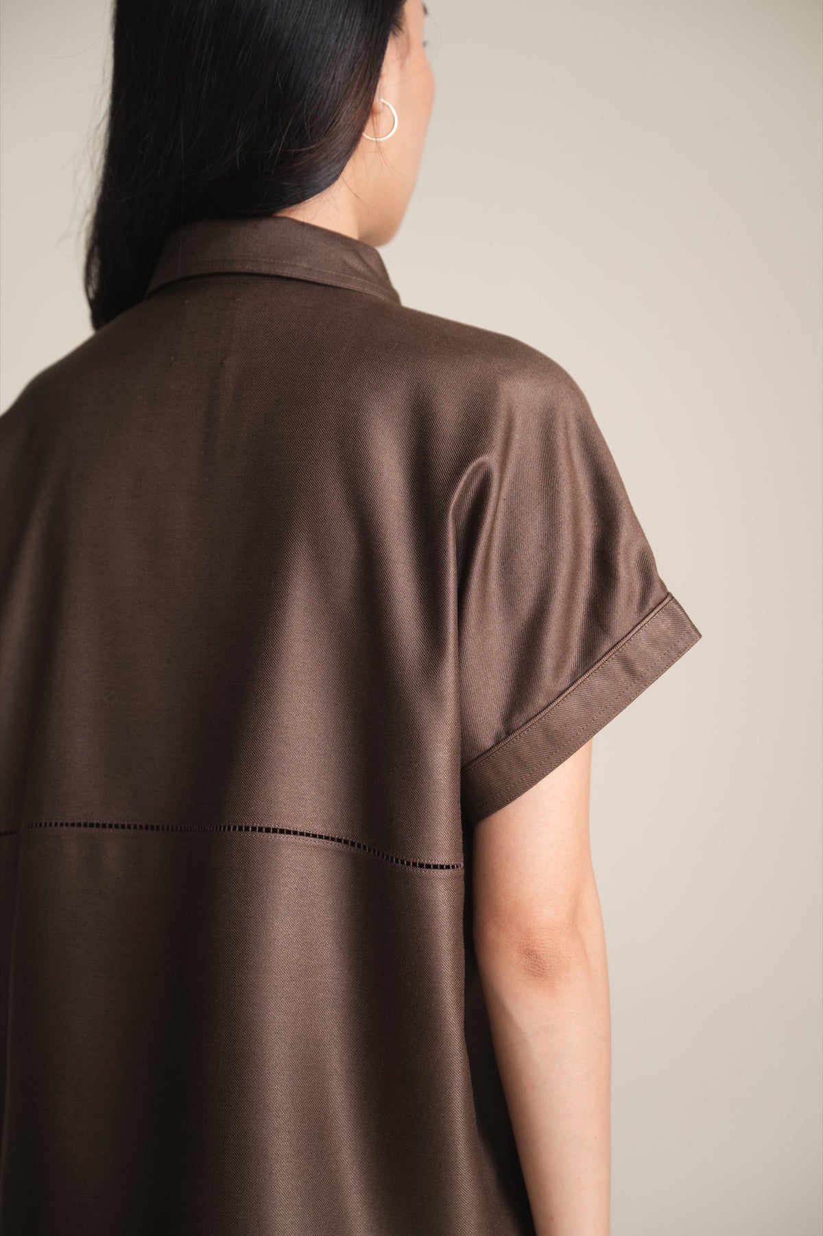 The Fern Shirt | Chocolate