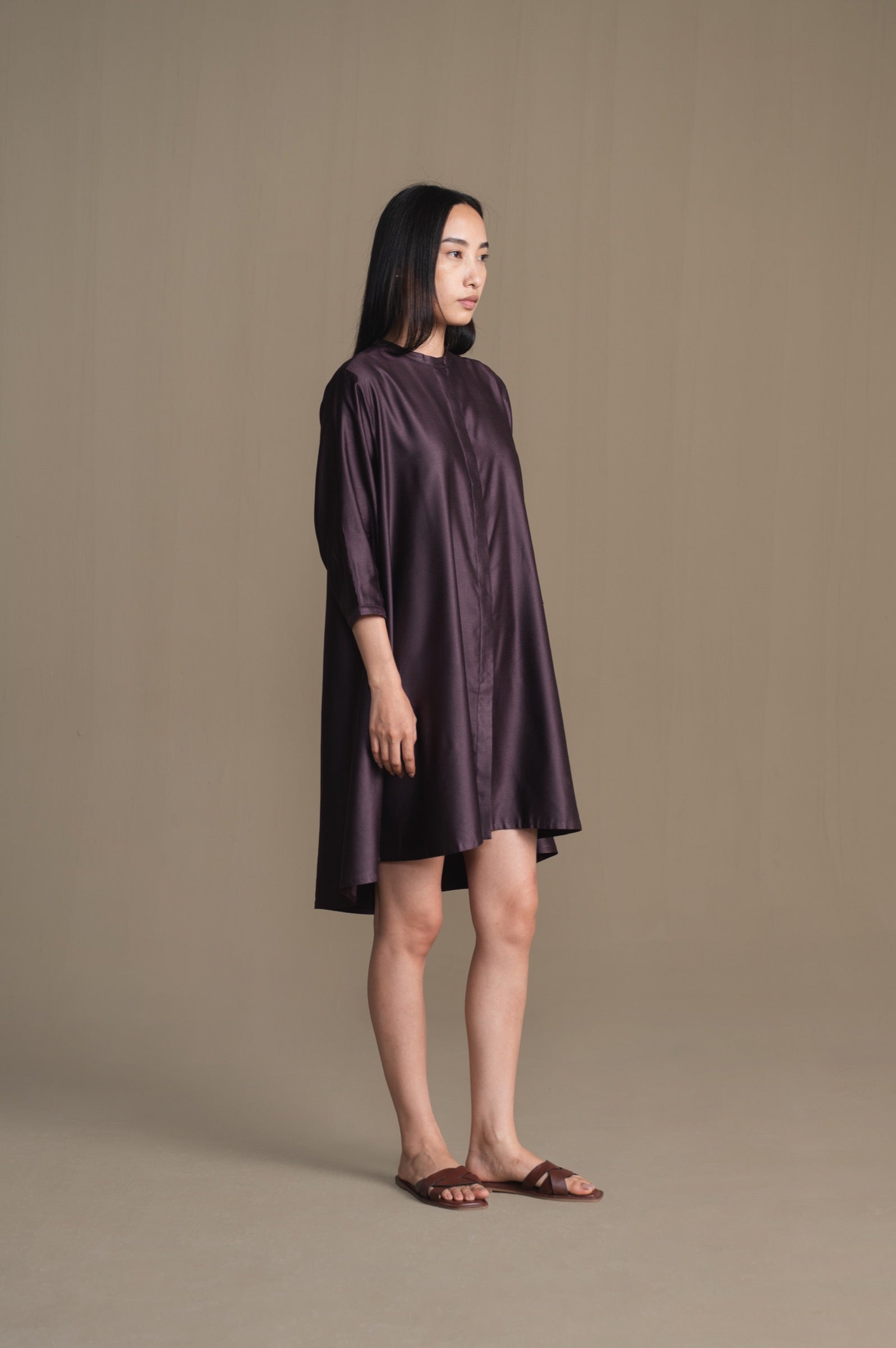 The Drift Shirt | Aubergine