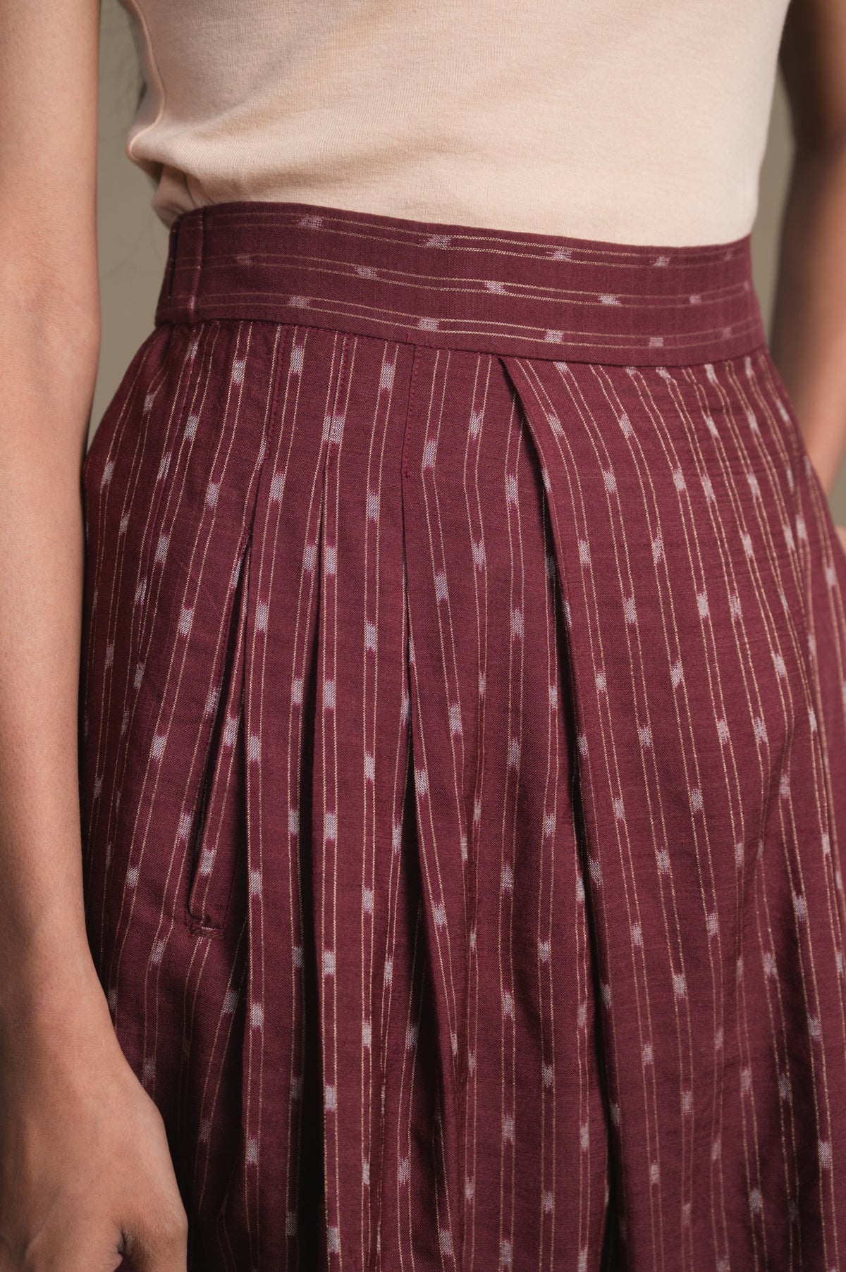 The Heritage Pleat Pant | Ember