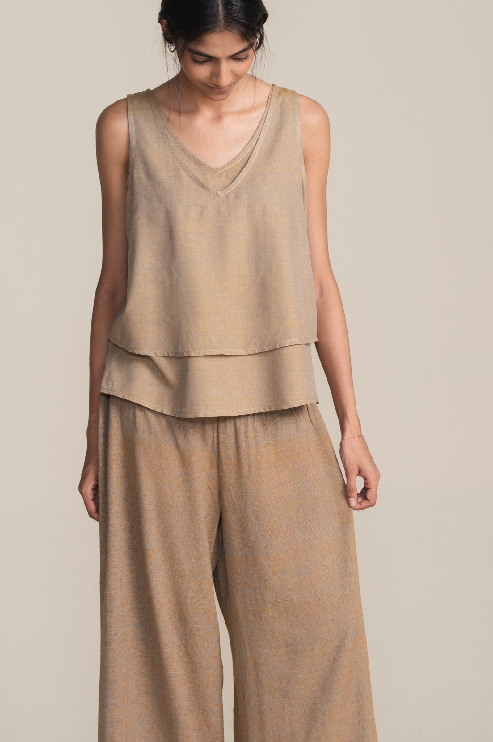 The Petal Chemise | Marigold-Myrobalan