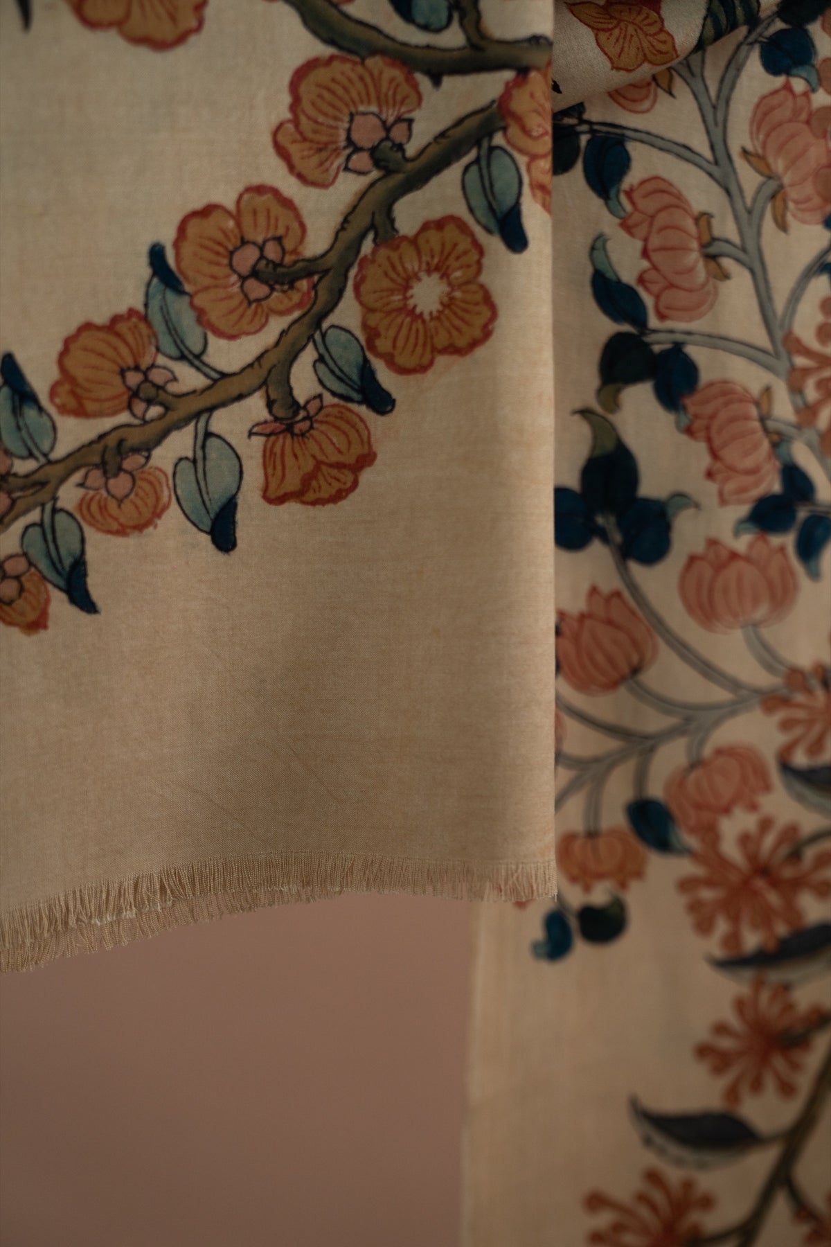 Kalamkari Stole | Palampore