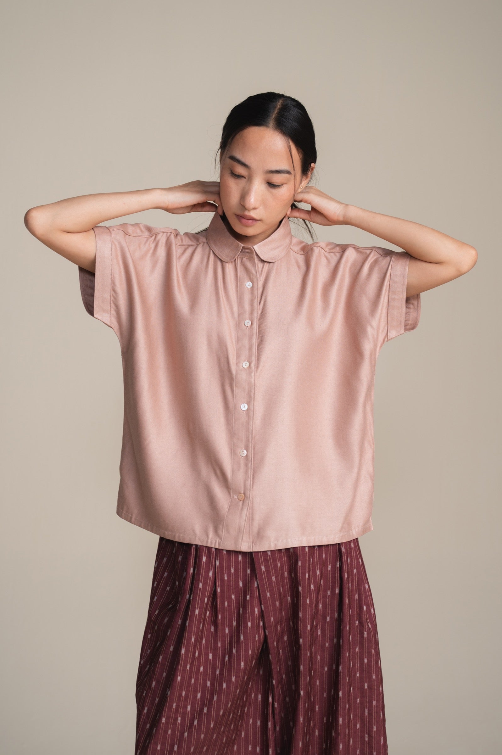 The Fern Shirt | Blush