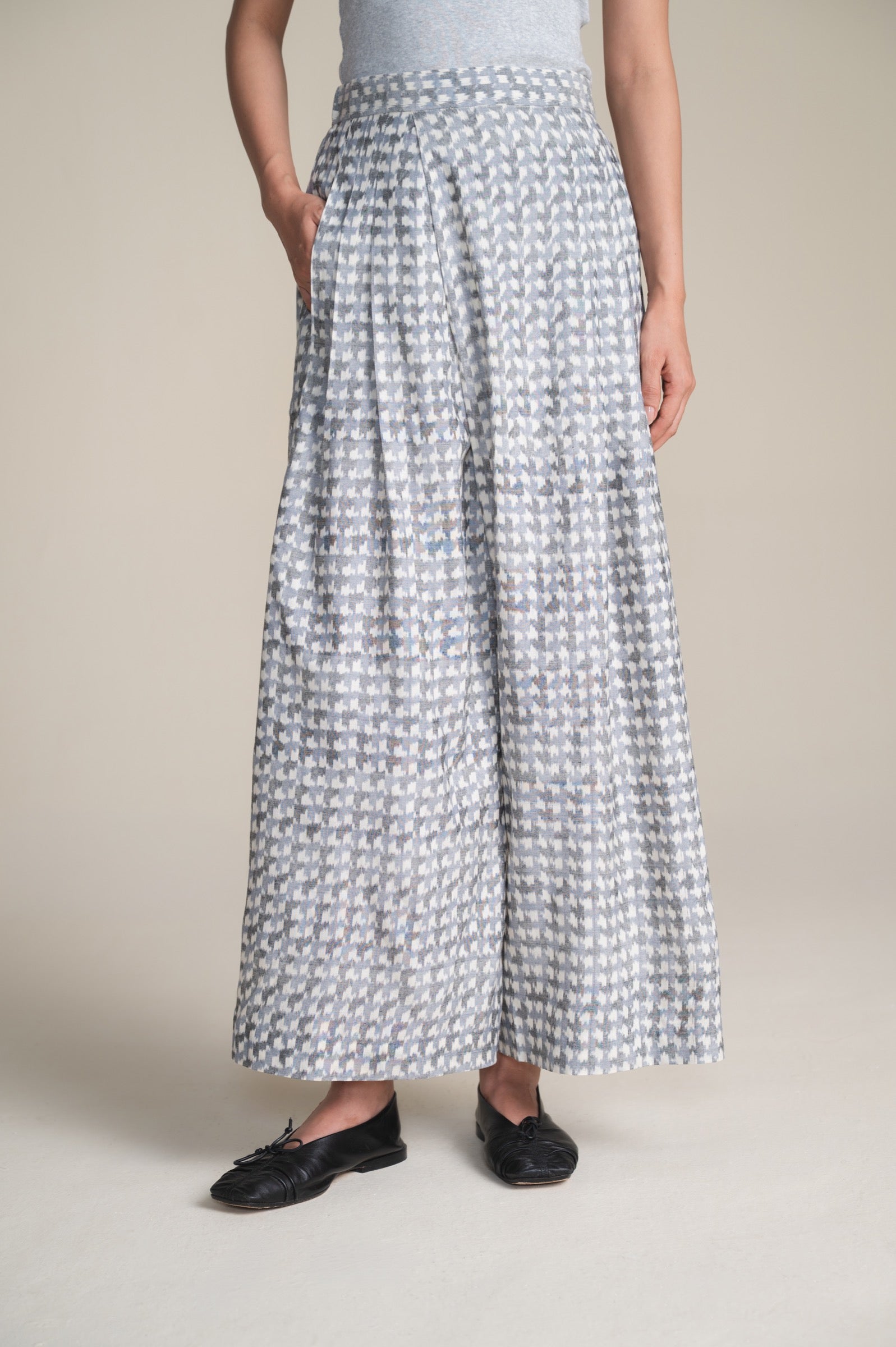 The Heritage Pleat Pant | Ash
