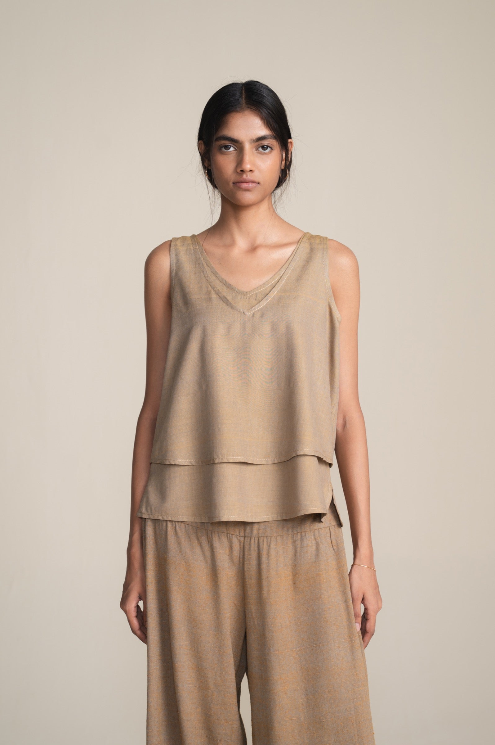 The Petal Chemise | Marigold-Myrobalan