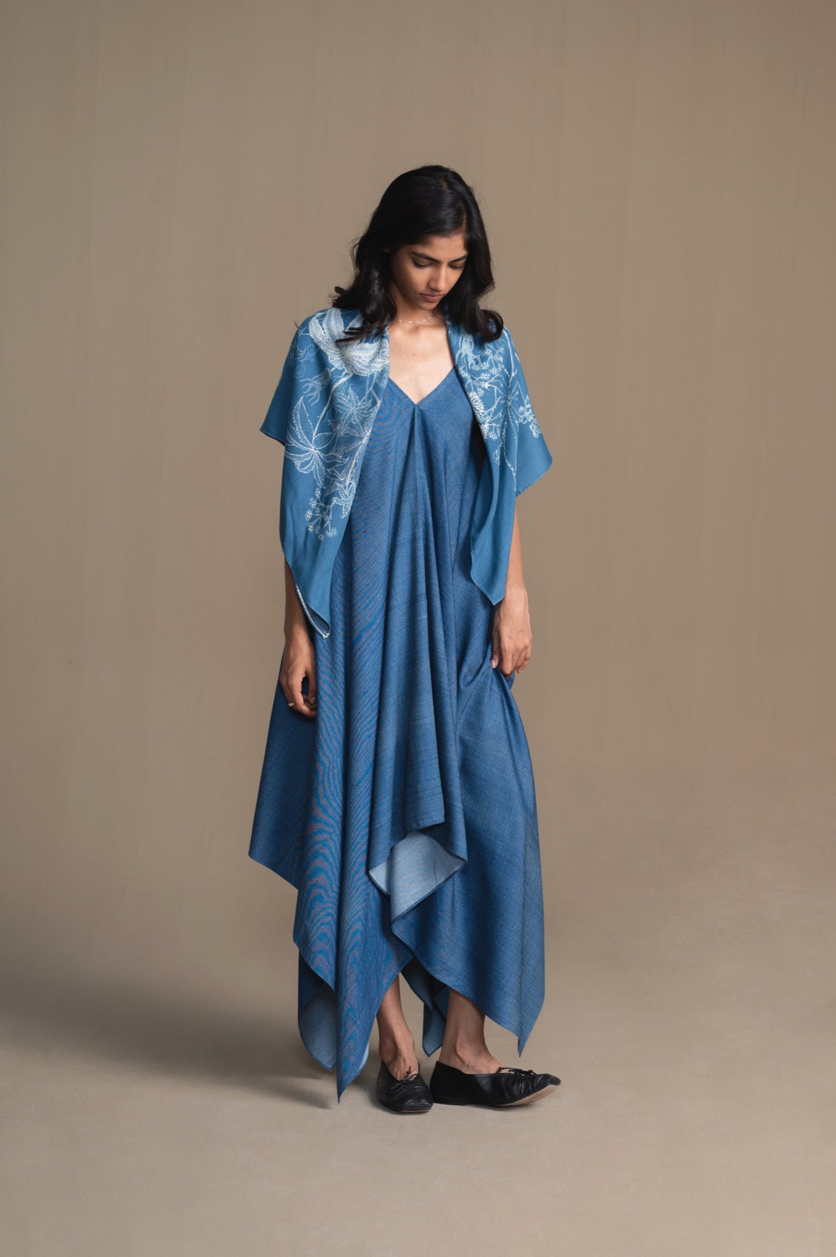 The Eranda Scarf | Navy