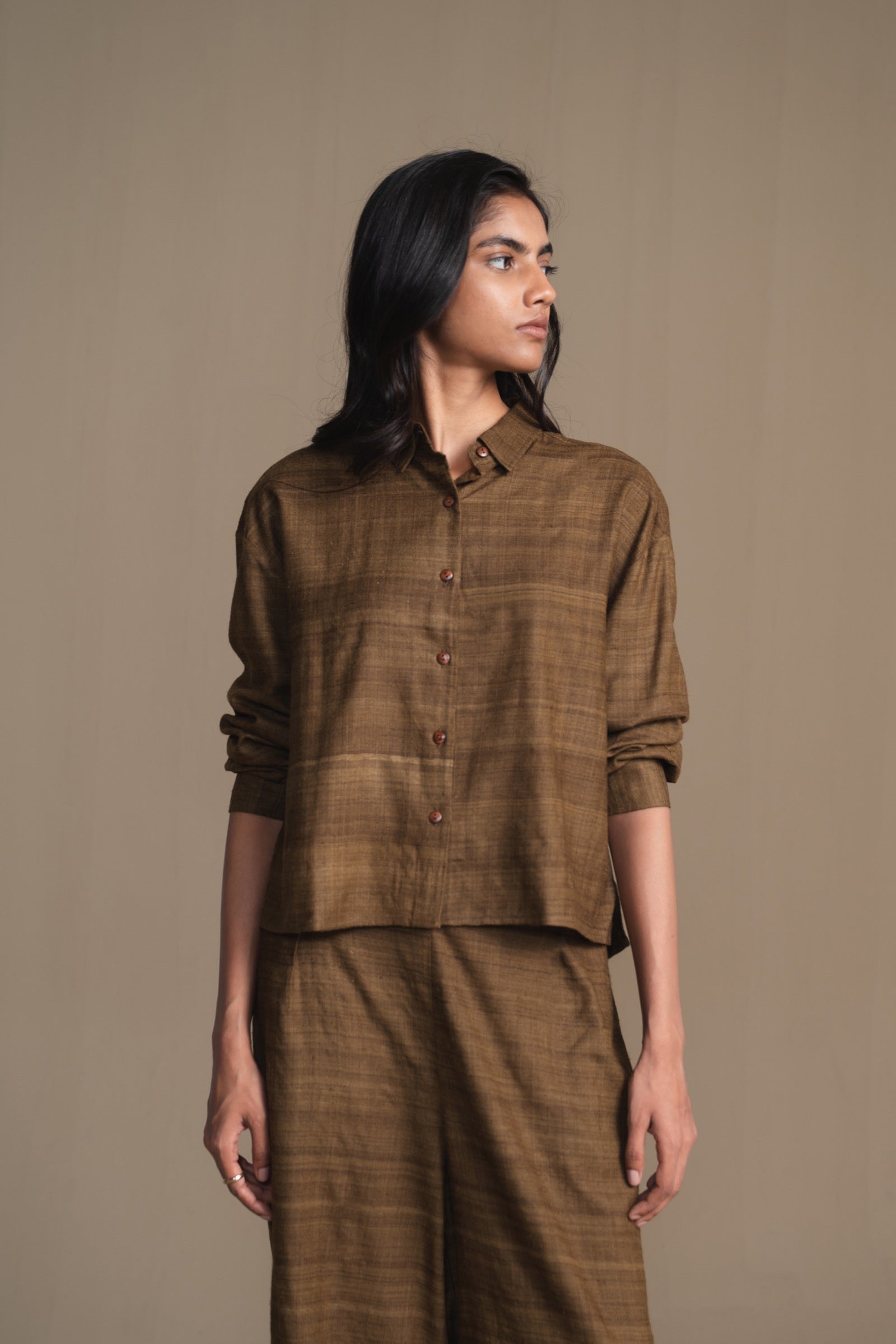 The Charkha Co-Ord | Moss