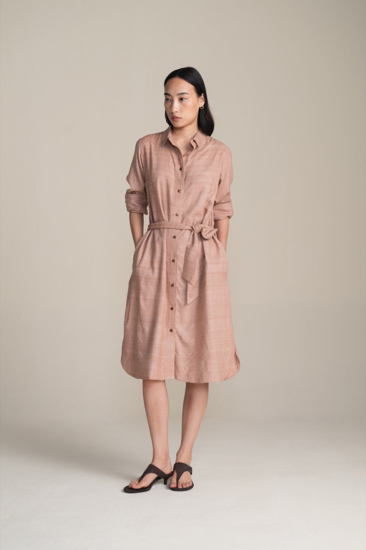 The Charkha Shirt Dress | Blushwood