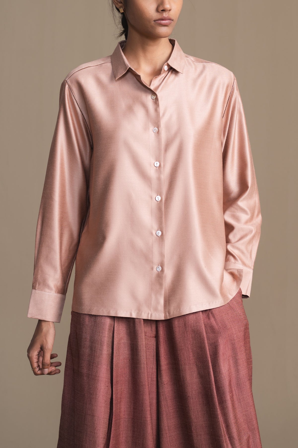 The Button-Down | Blush