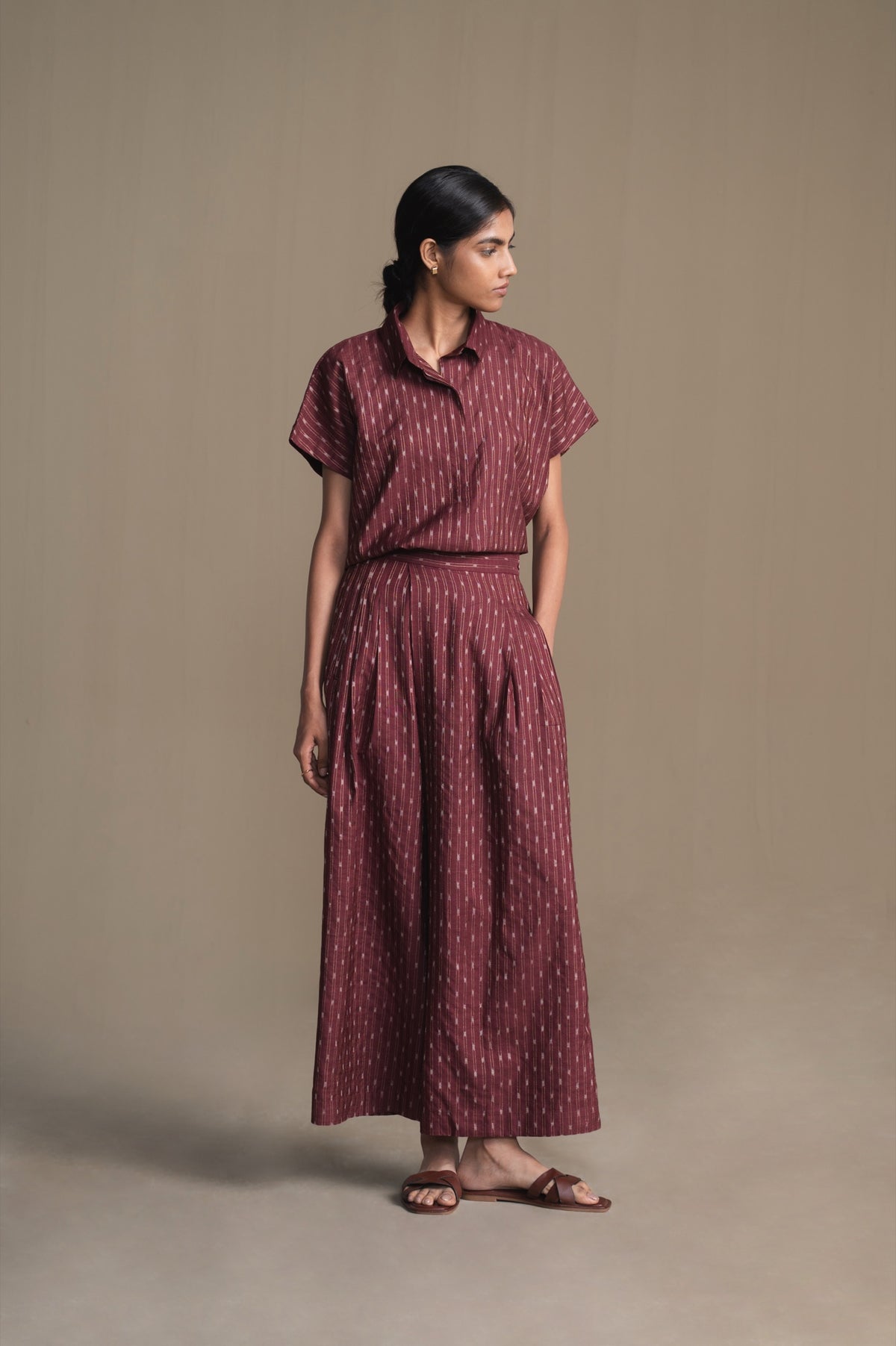 The Heritage Pleat Pant | Ember