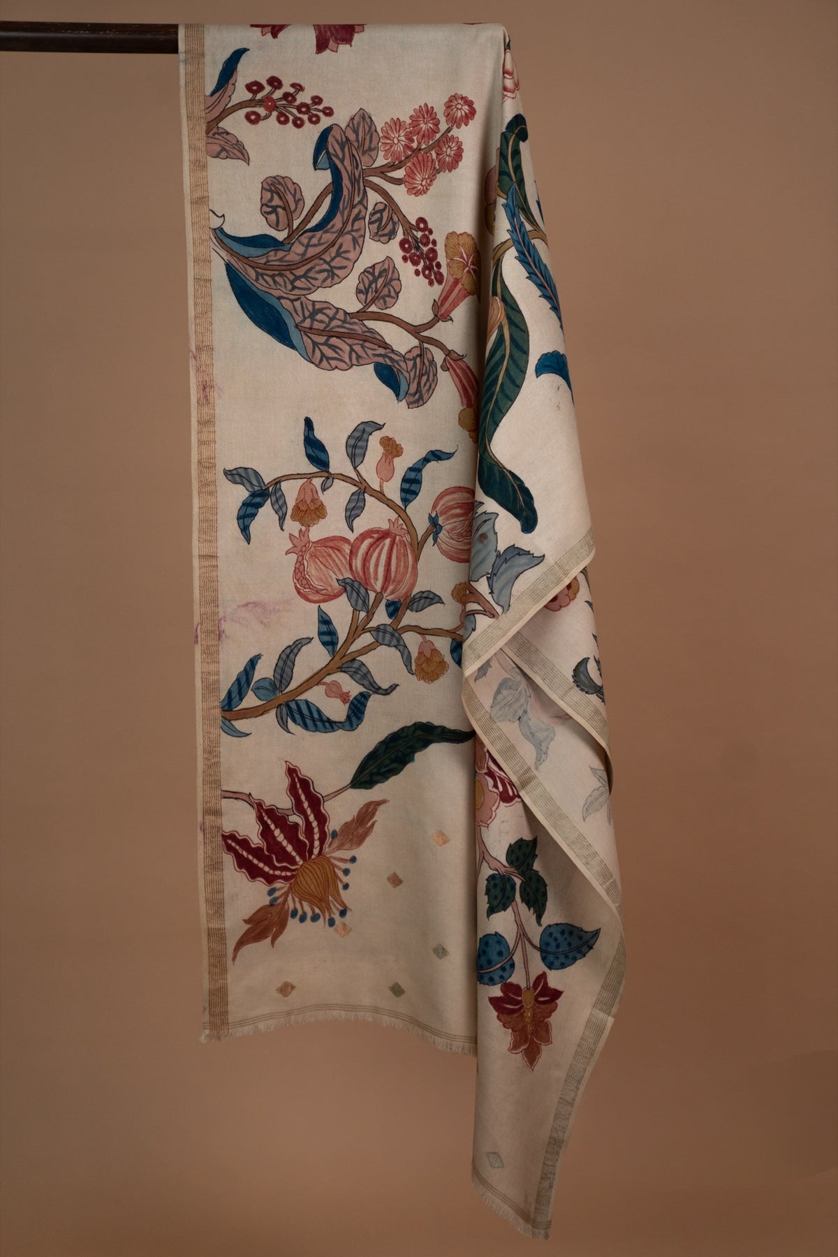 Kalamkari Shawl | Lila