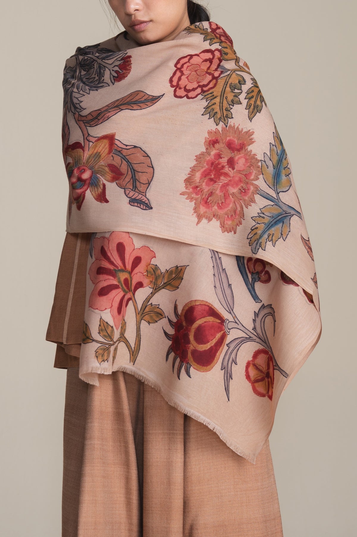 Kalamkari Stole | Varna