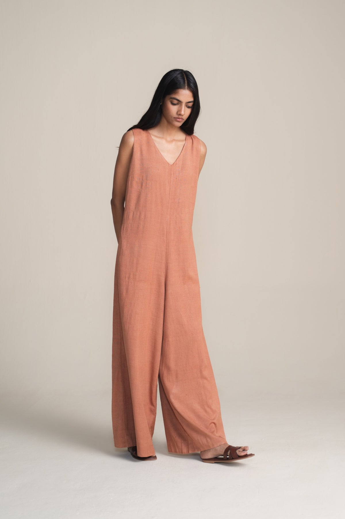 The Earth Jumpsuit | Madder-Catechu