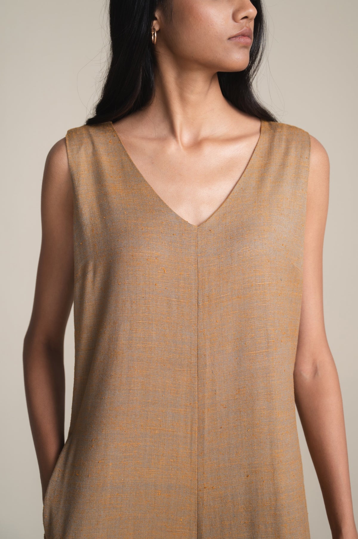 The Earth Jumpsuit | Marigold-Myrobalan