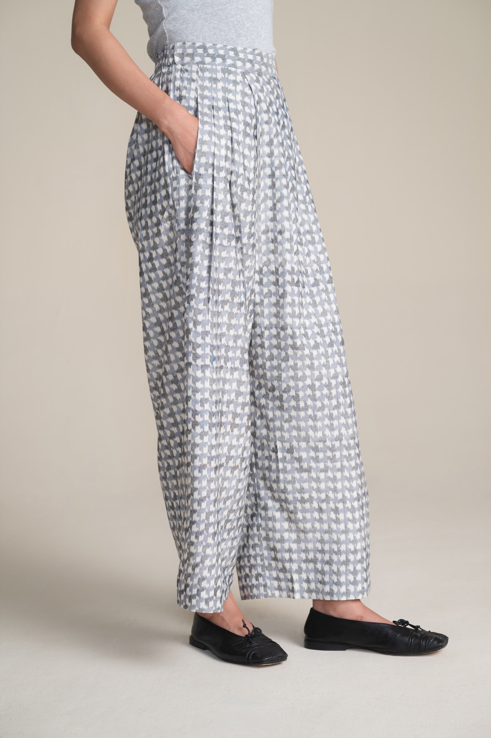 The Heritage Pleat Pant | Ash