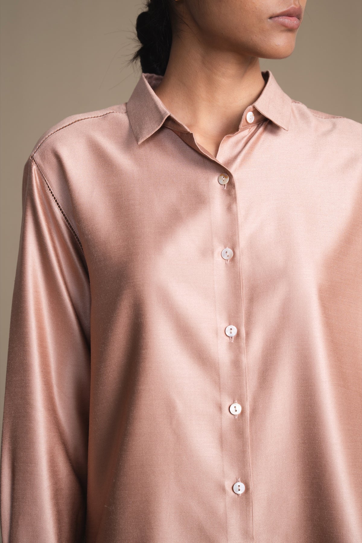 The Button-Down | Blush