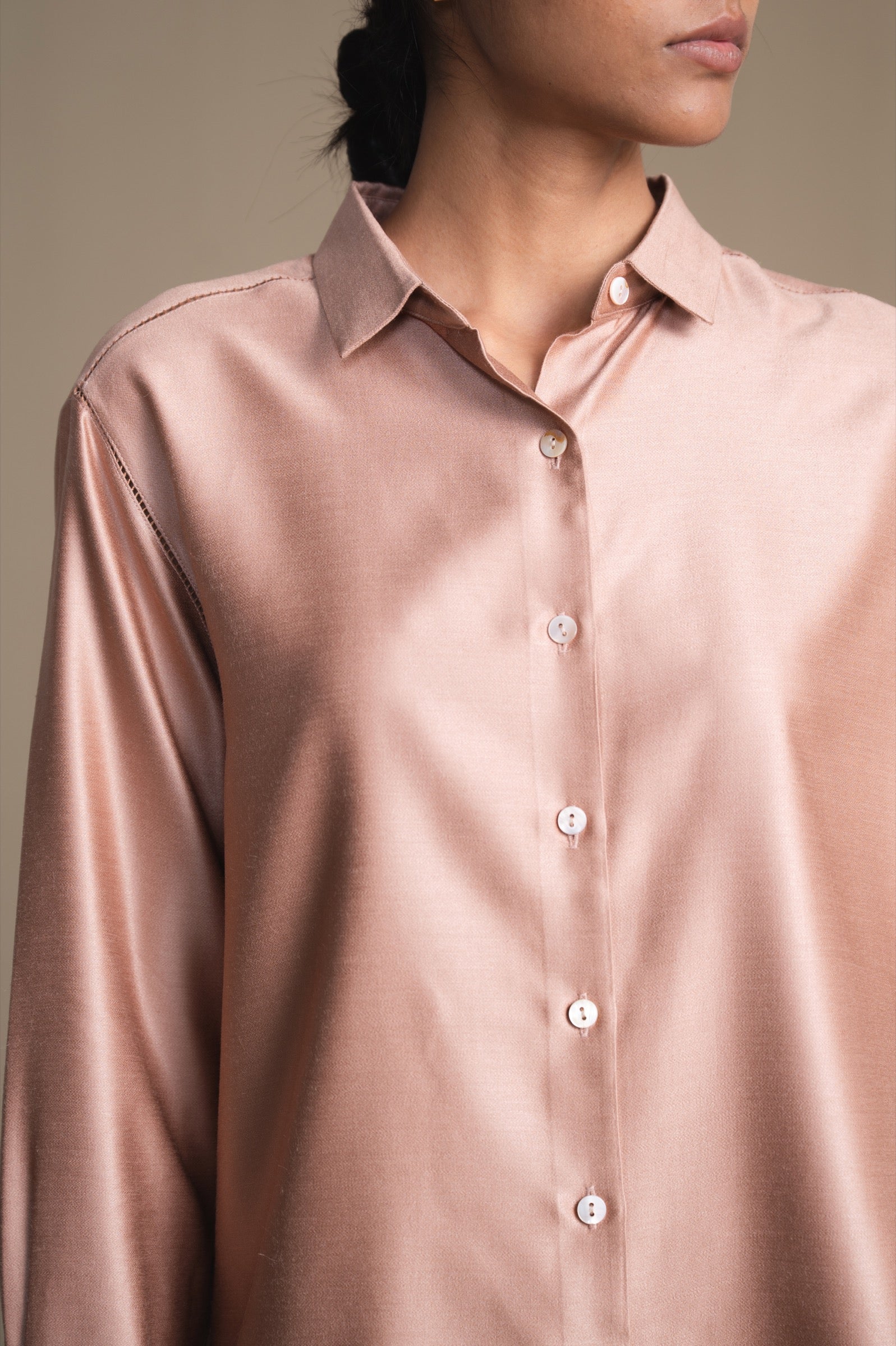 The Button-Down | Blush
