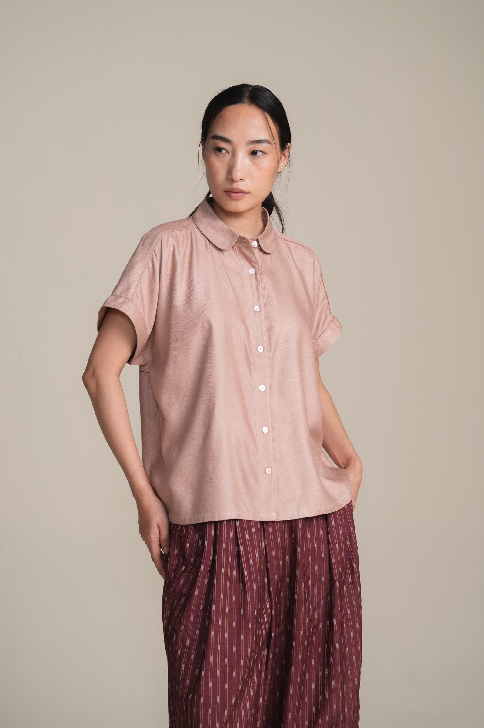 The Fern Shirt | Blush