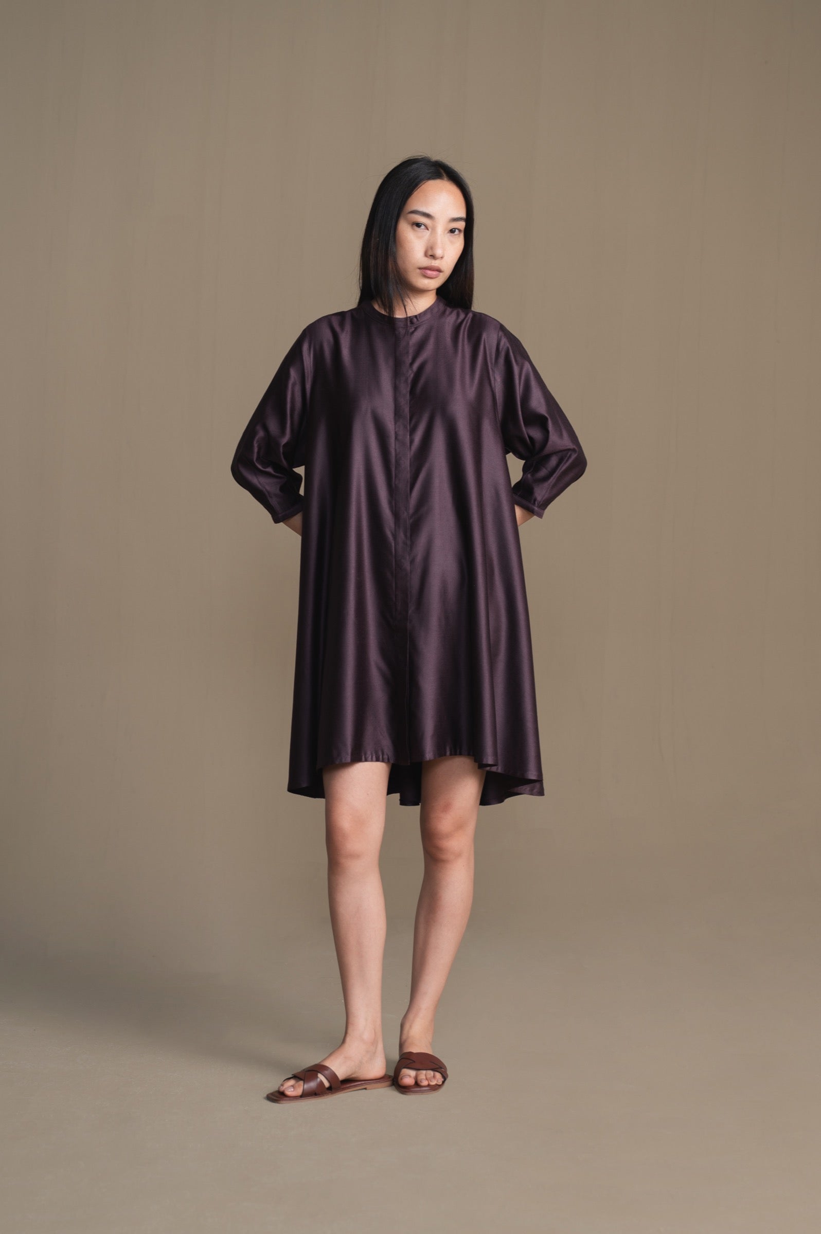 The Drift Shirt | Aubergine