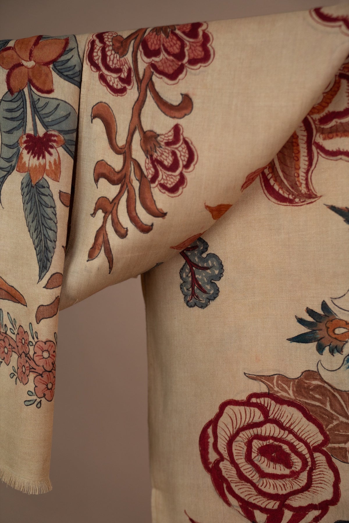 Kalamkari Stole | Dali