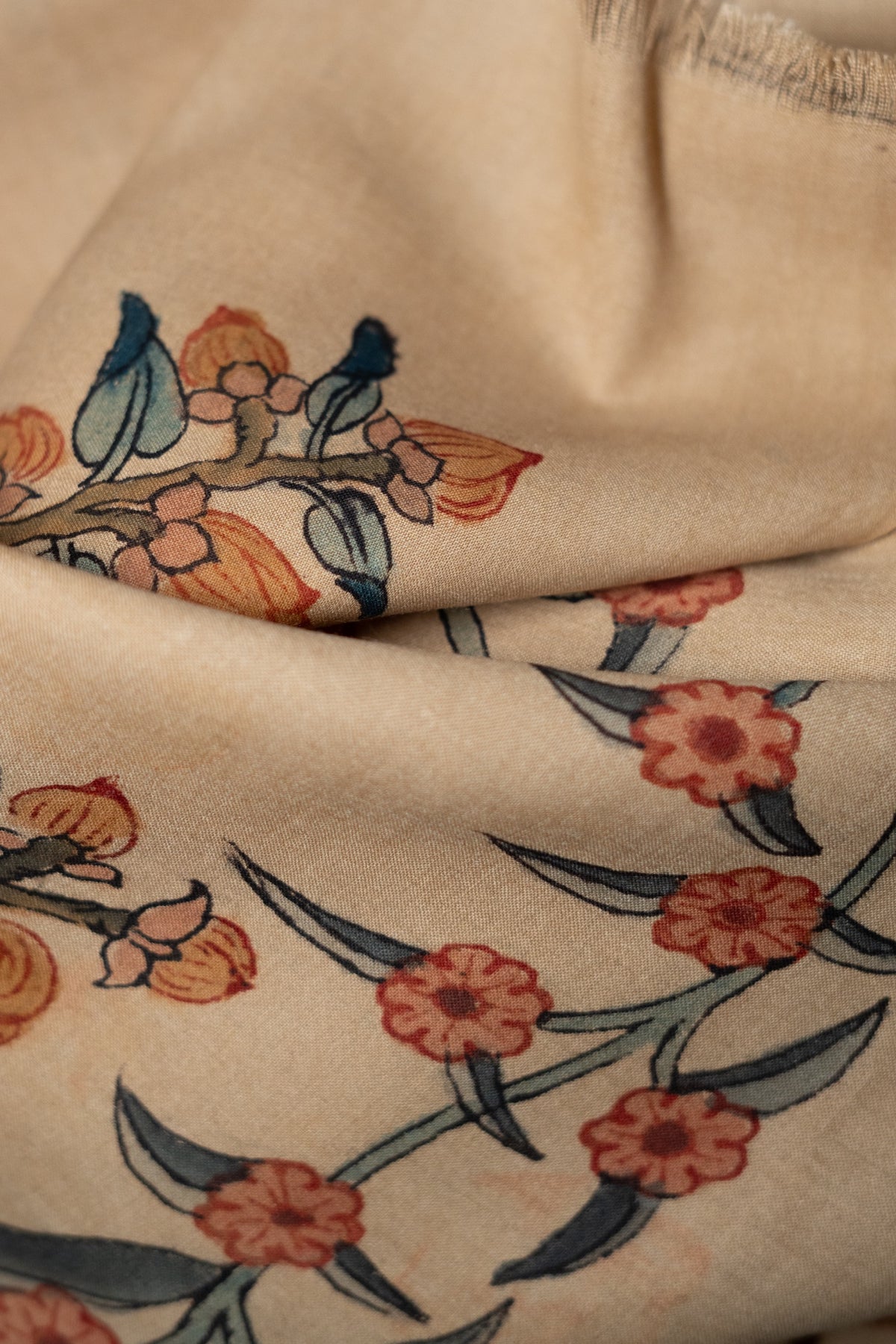 Kalamkari Stole | Palampore