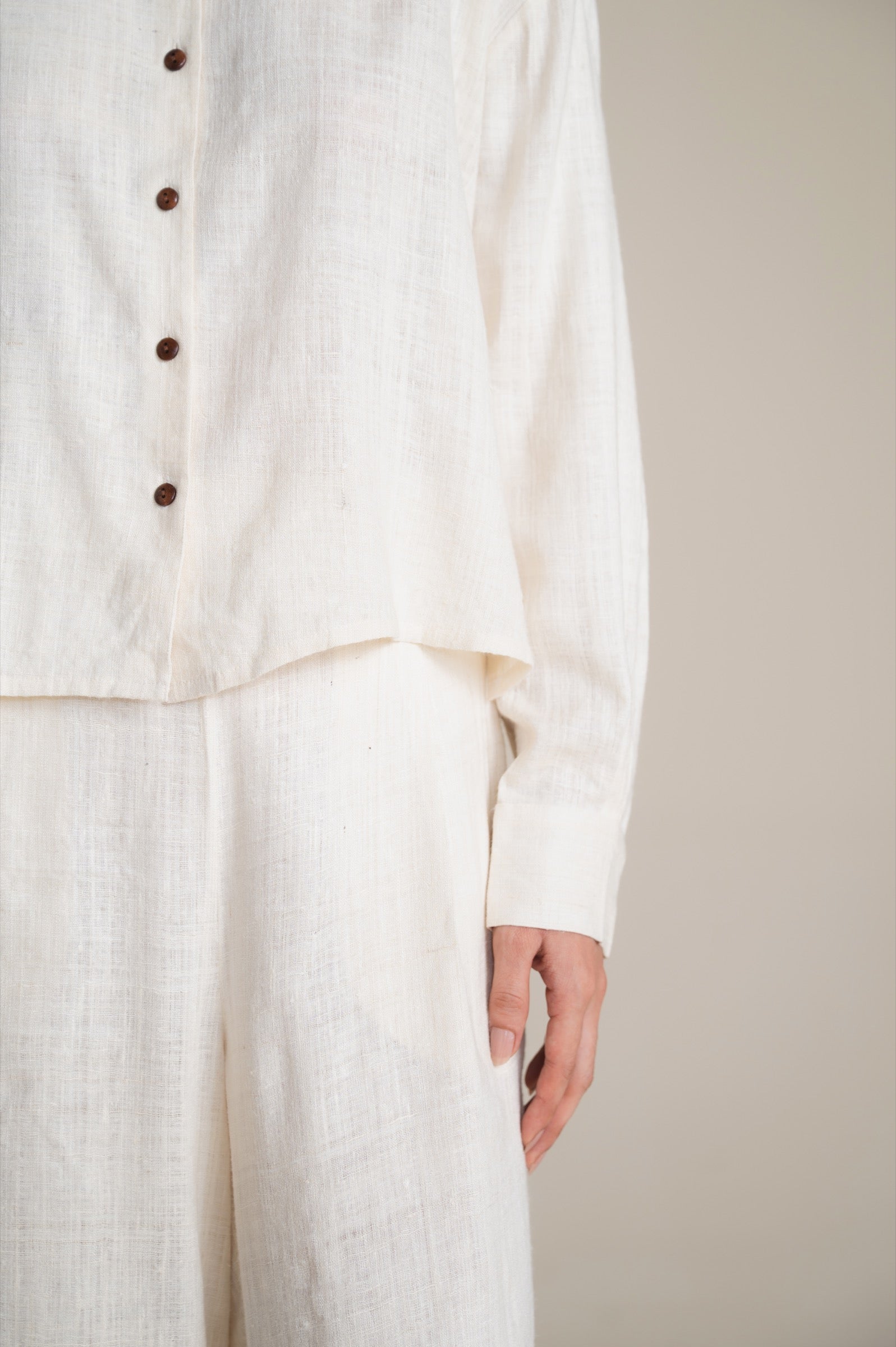 The Charkha Co-Ord | Ivory