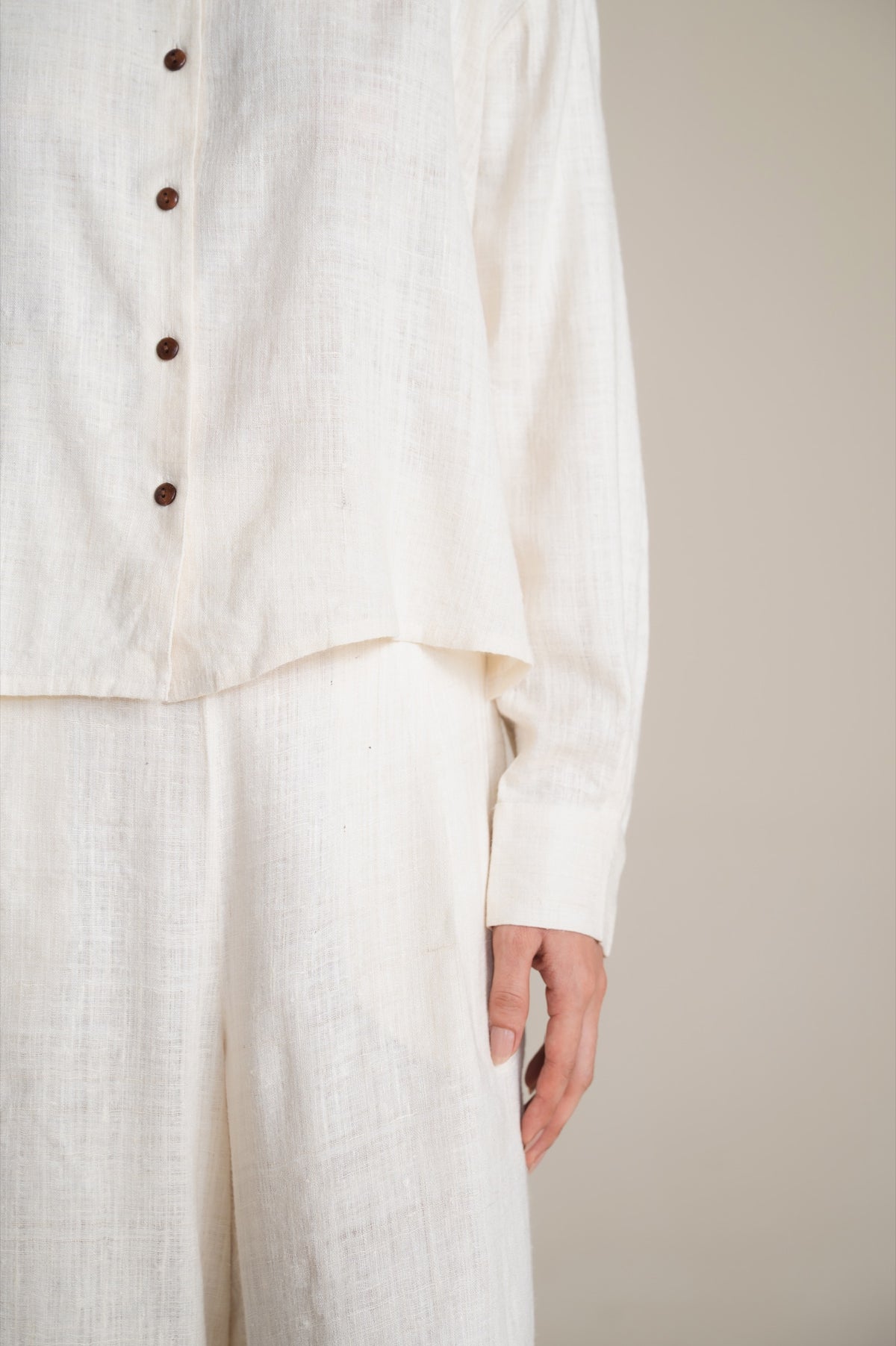 The Charkha Co-Ord | Ivory