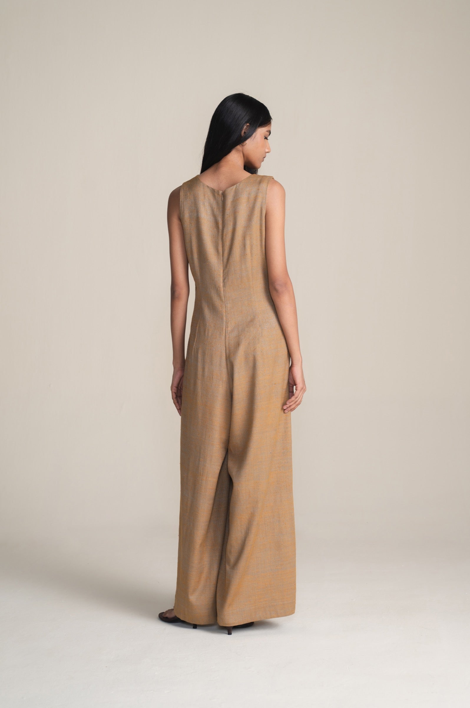 The Earth Jumpsuit | Marigold-Myrobalan