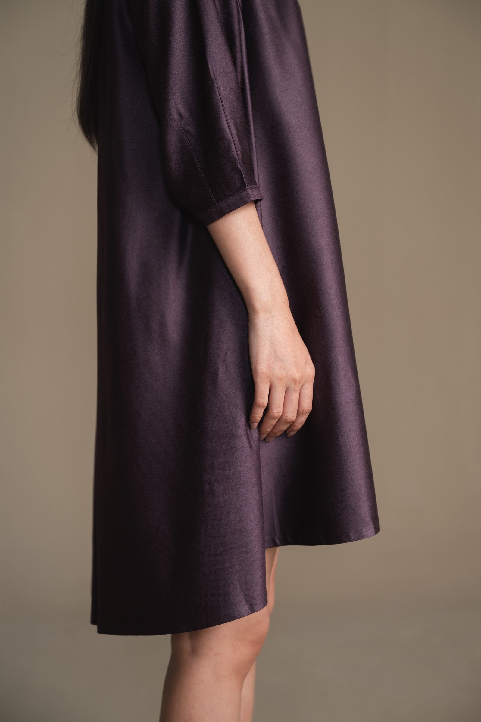 The Drift Shirt | Aubergine