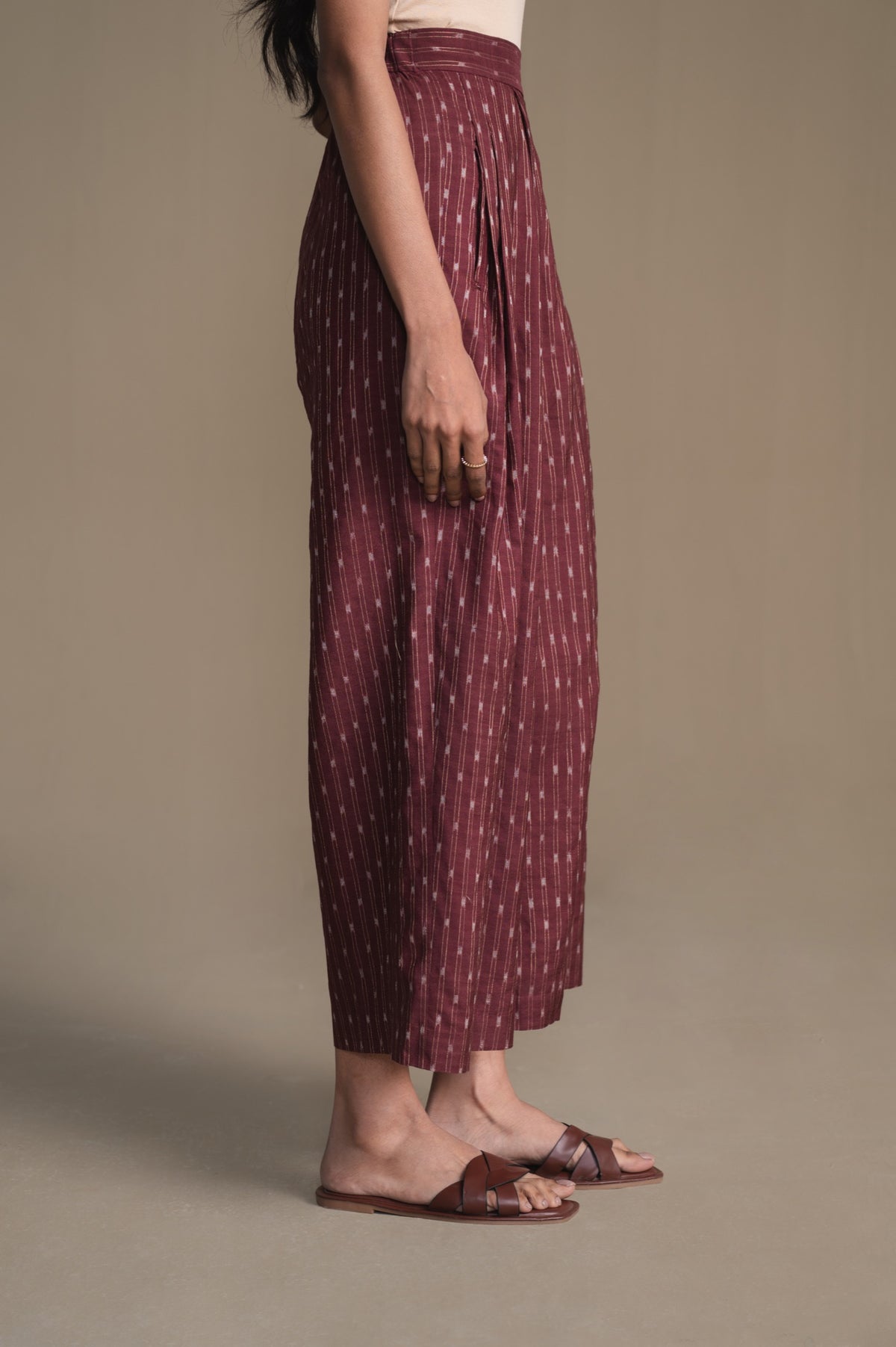 The Heritage Pleat Pant | Ember