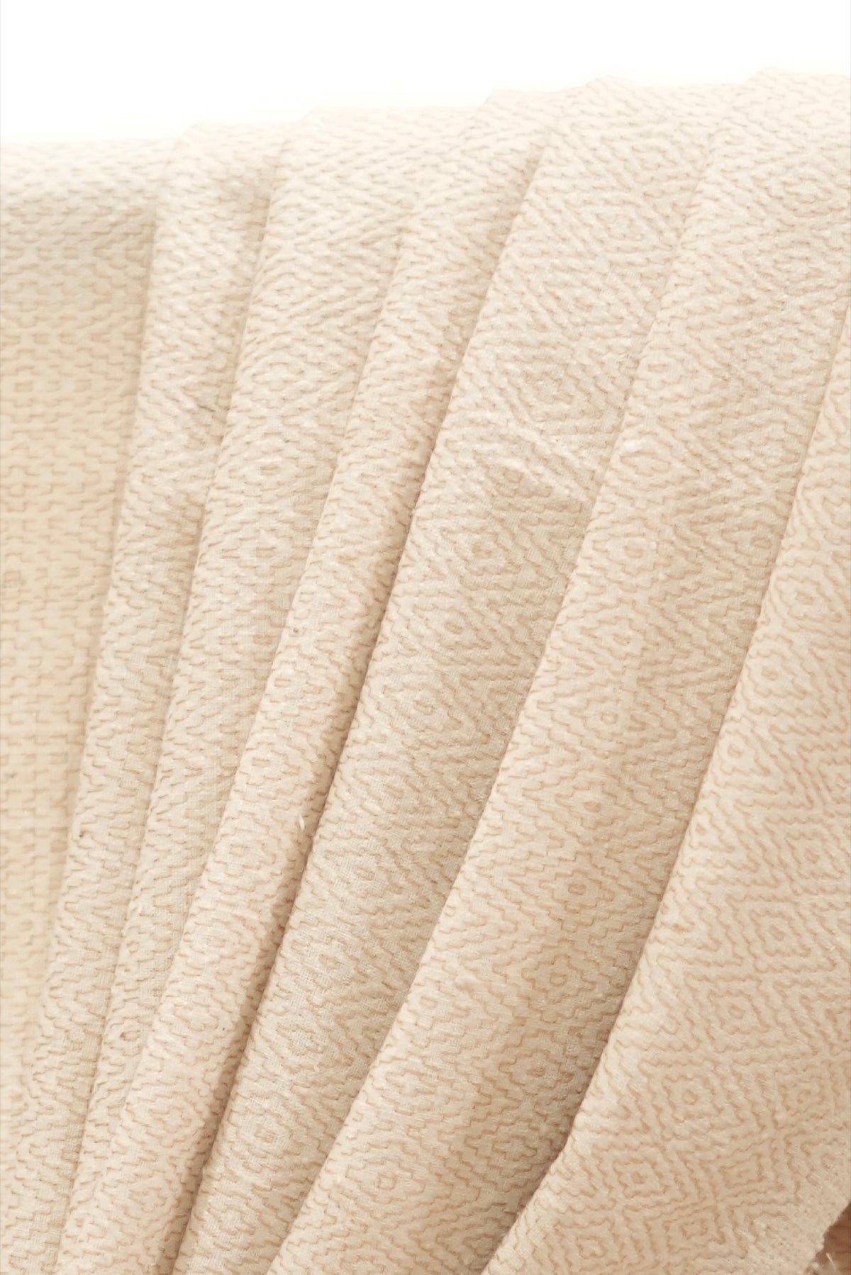 Meditation Shawl | Lattice - Oat