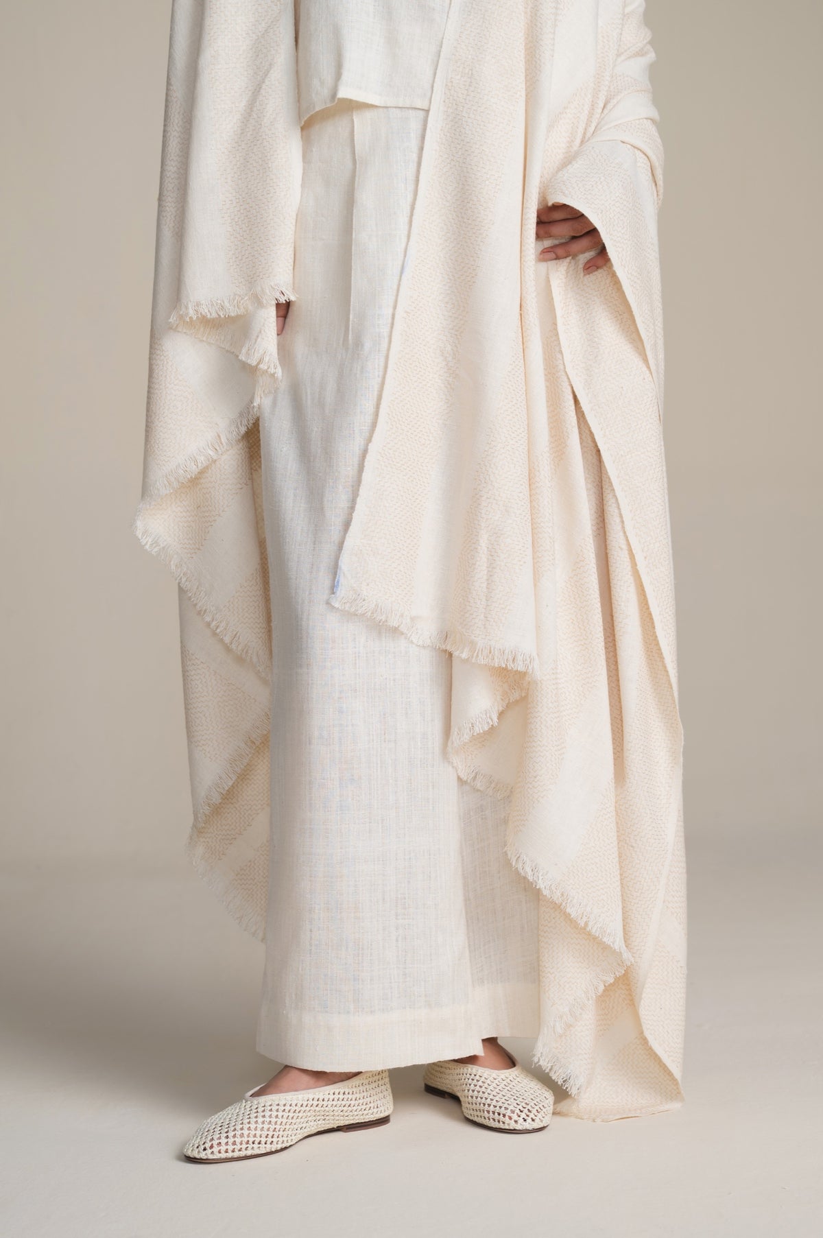 Meditation Shawl | Band - Oat