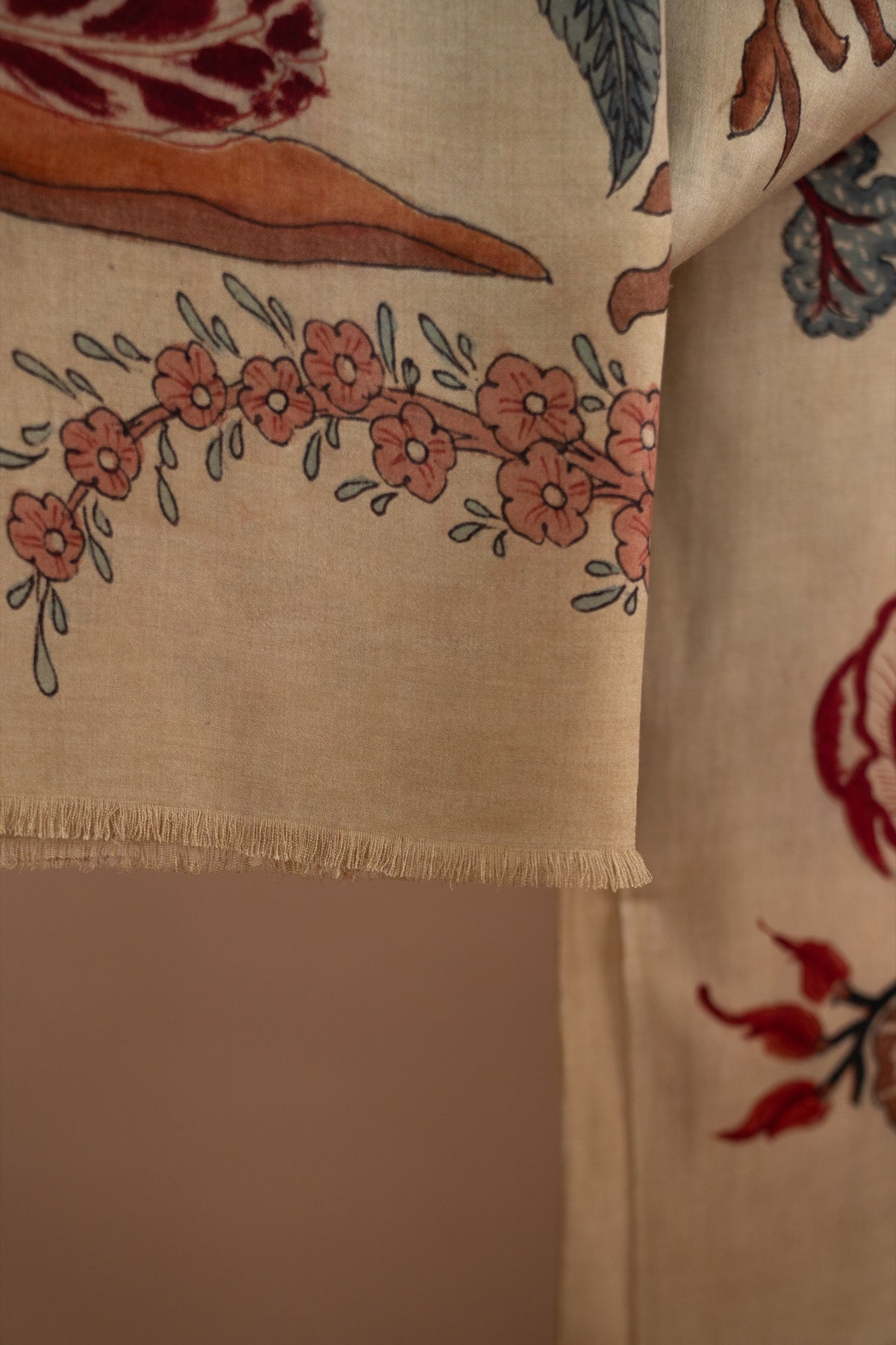 Kalamkari Stole | Dali