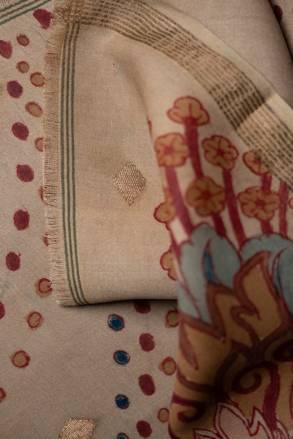 Kalamkari Shawl | Patra