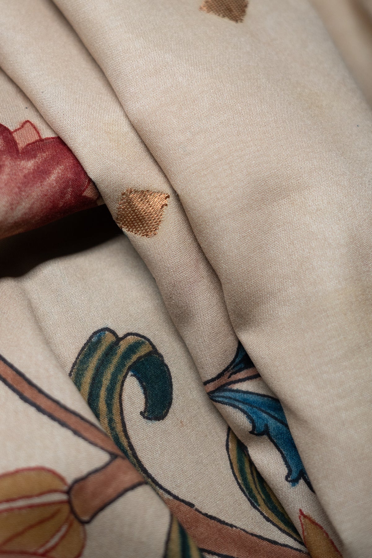 Kalamkari Shawl | Lila