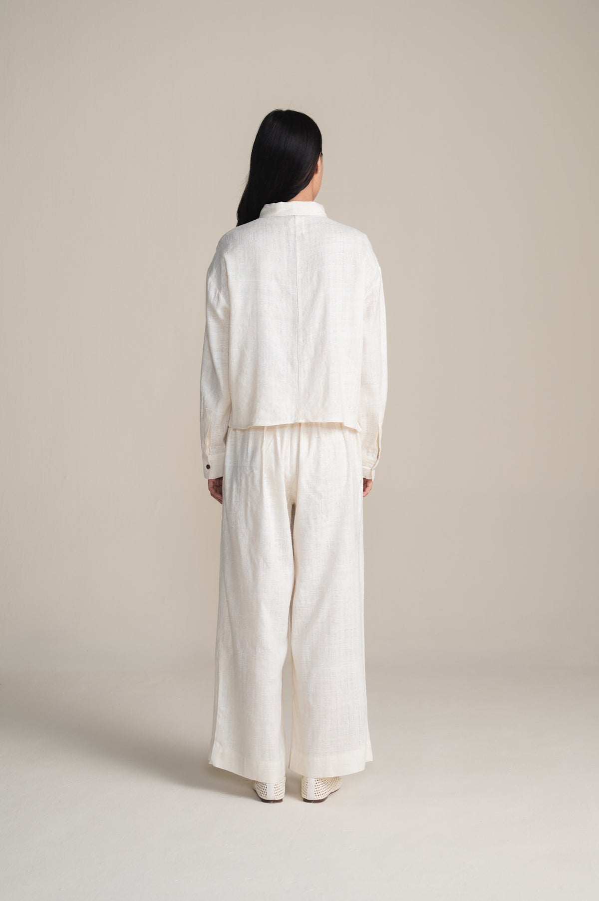 The Charkha Co-Ord | Ivory