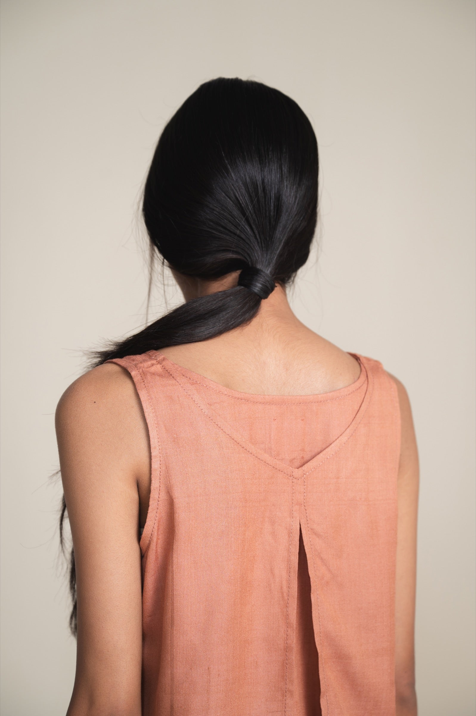 The Petal Chemise | Madder-Catechu