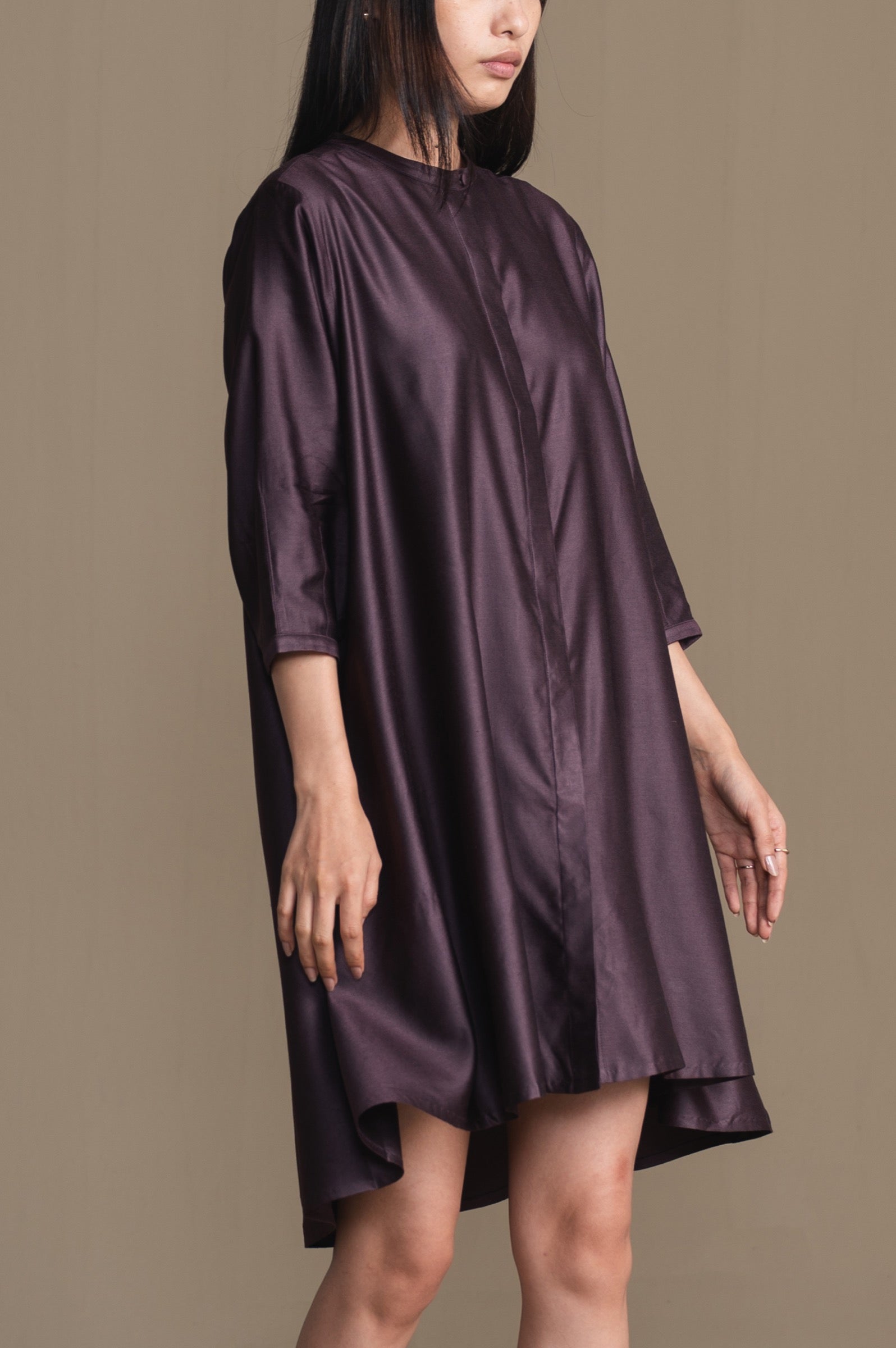 The Drift Shirt | Aubergine
