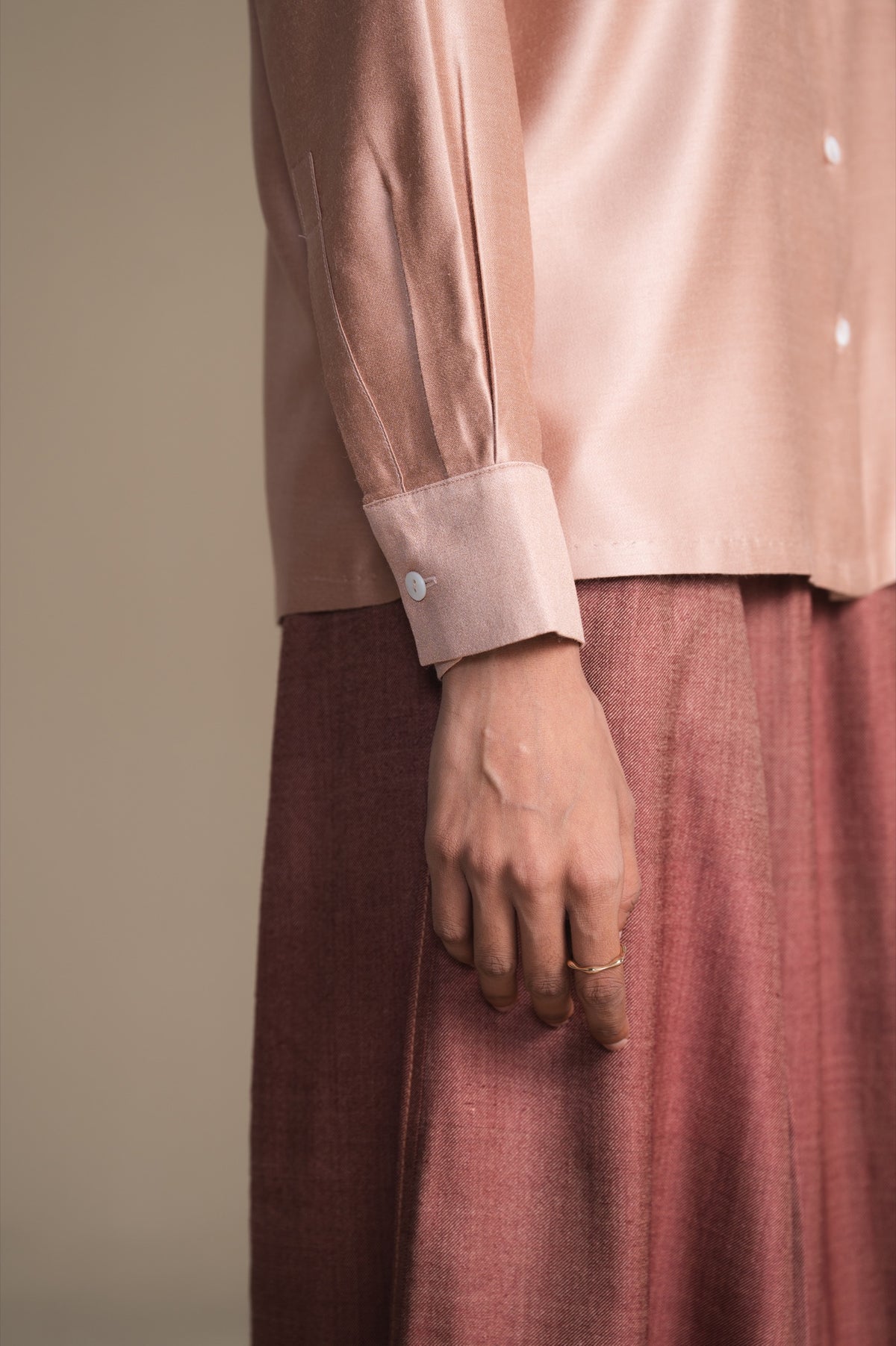 The Button-Down | Blush