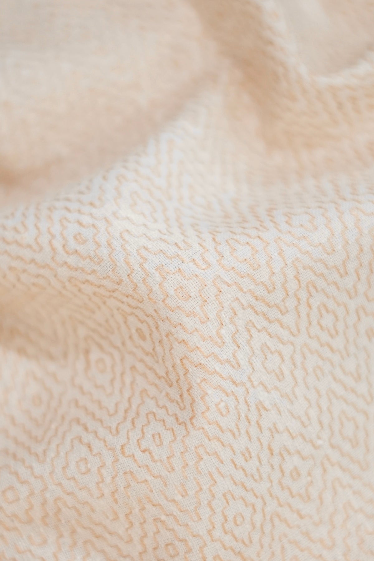 Meditation Shawl | Lattice - Oat