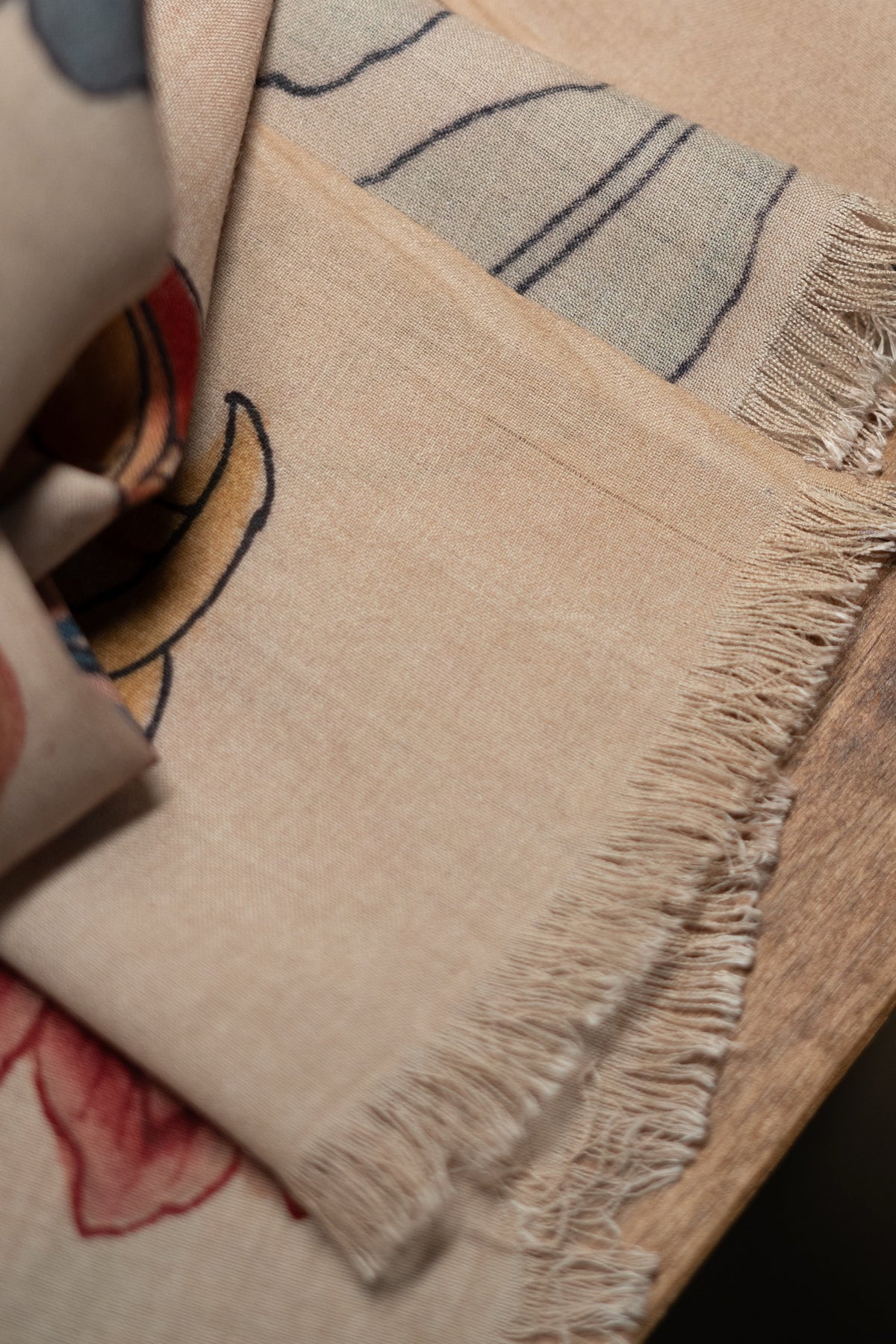 Kalamkari Stole | Nava