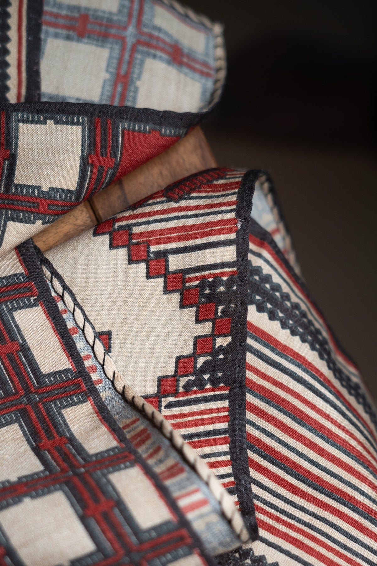 The Loom Scarf | Burnt Chestnut