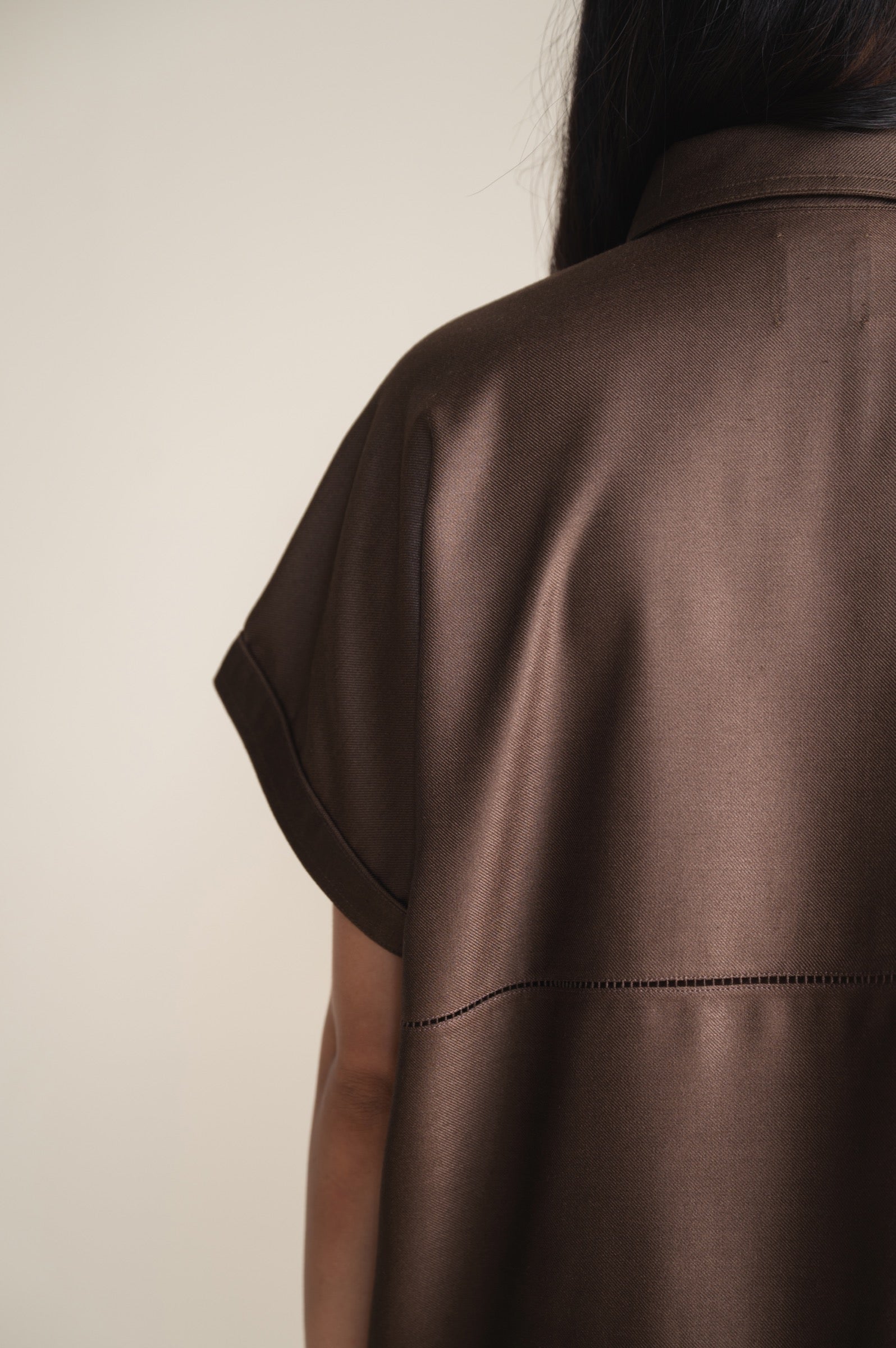 The Fern Shirt | Chocolate