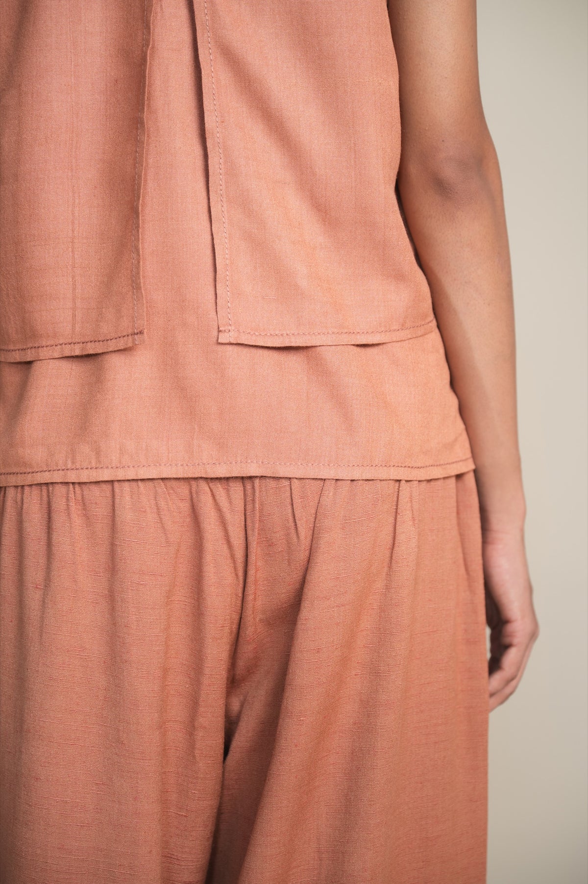 The Petal Chemise | Madder-Catechu