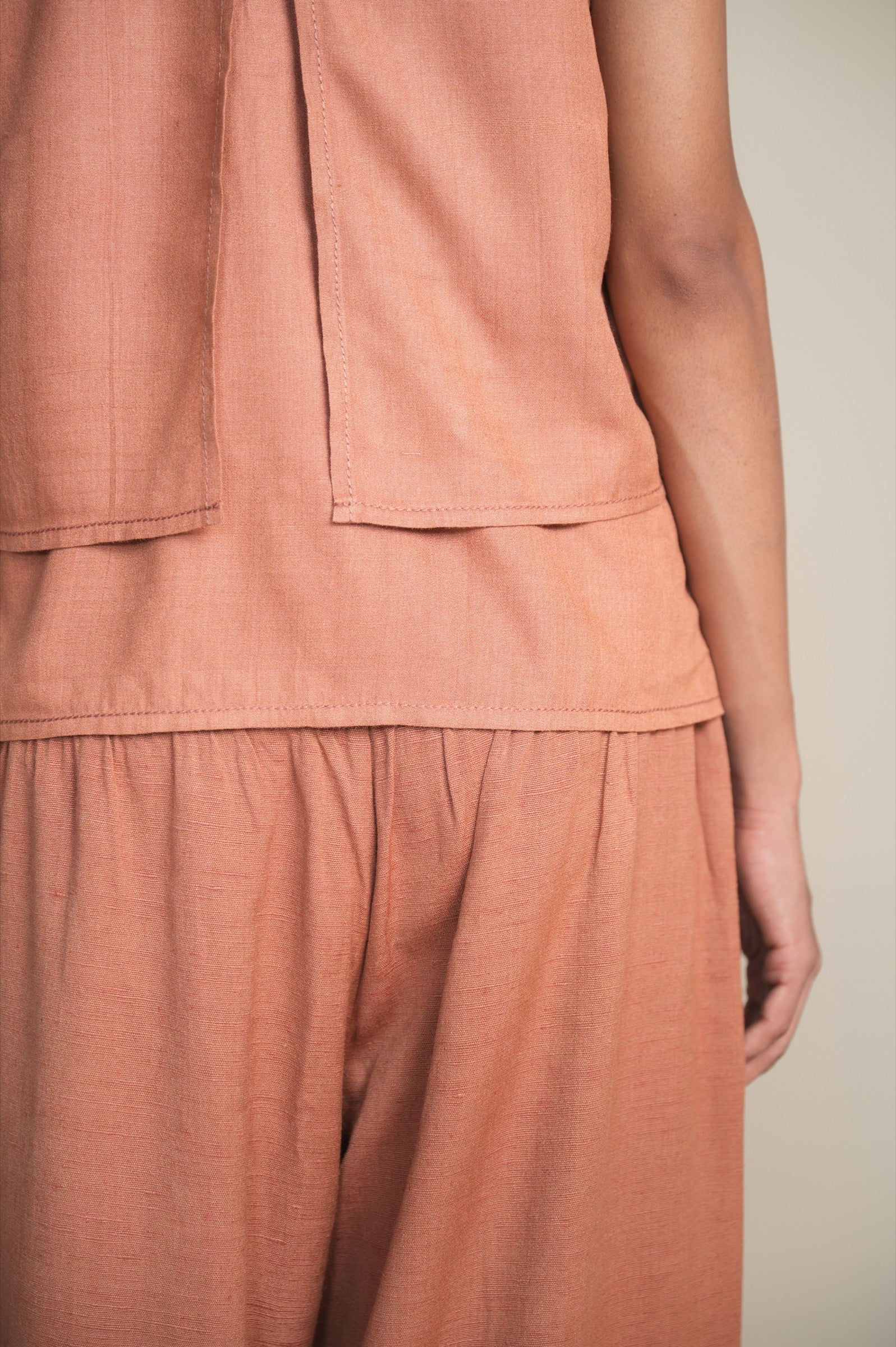 The Petal Chemise | Madder-Catechu