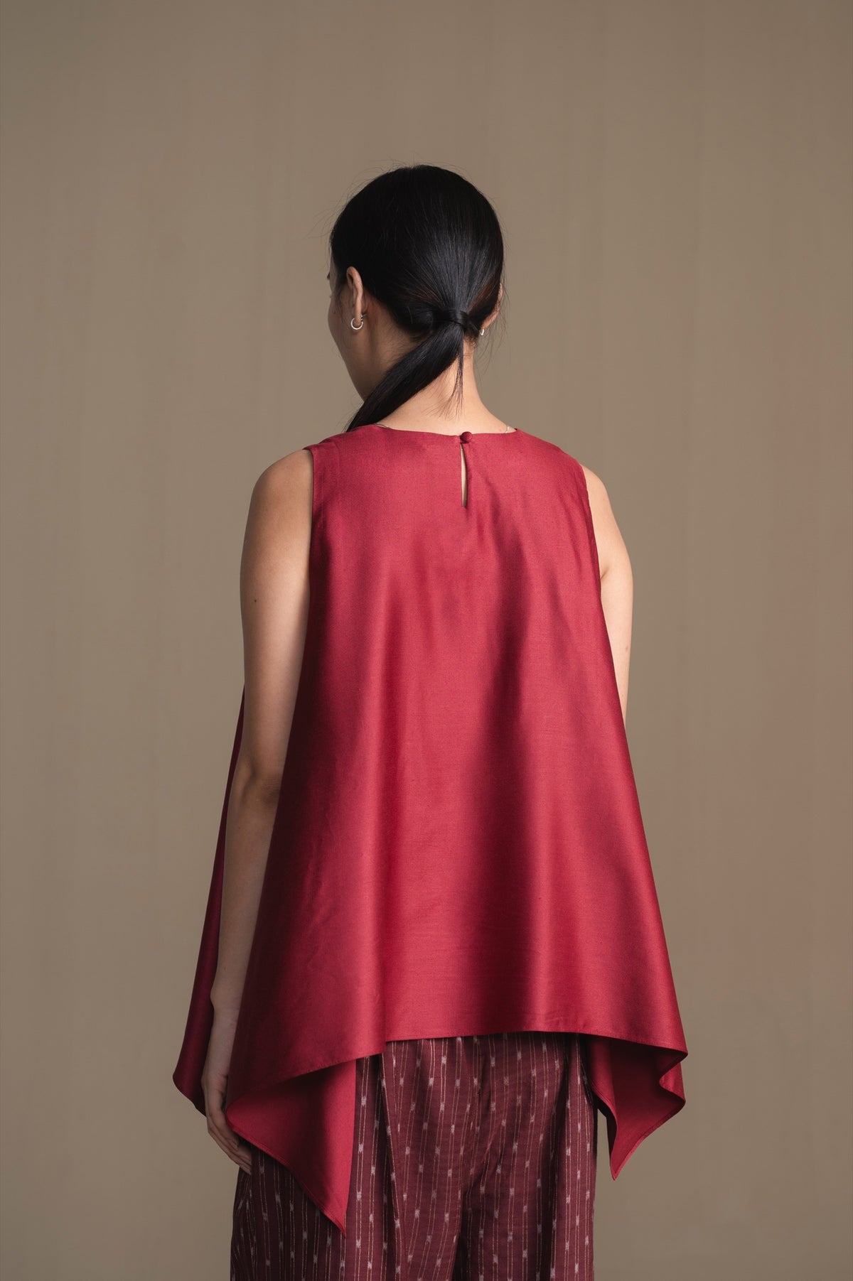 The Grace Blouse | Burgundy