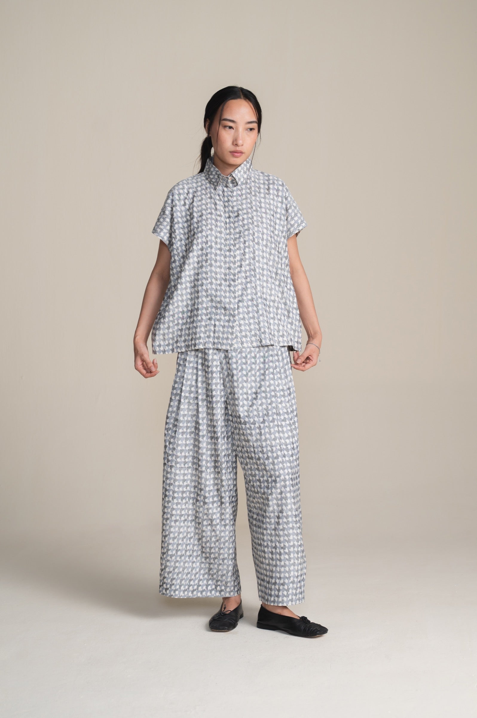 The Heritage Pleat Pant | Ash