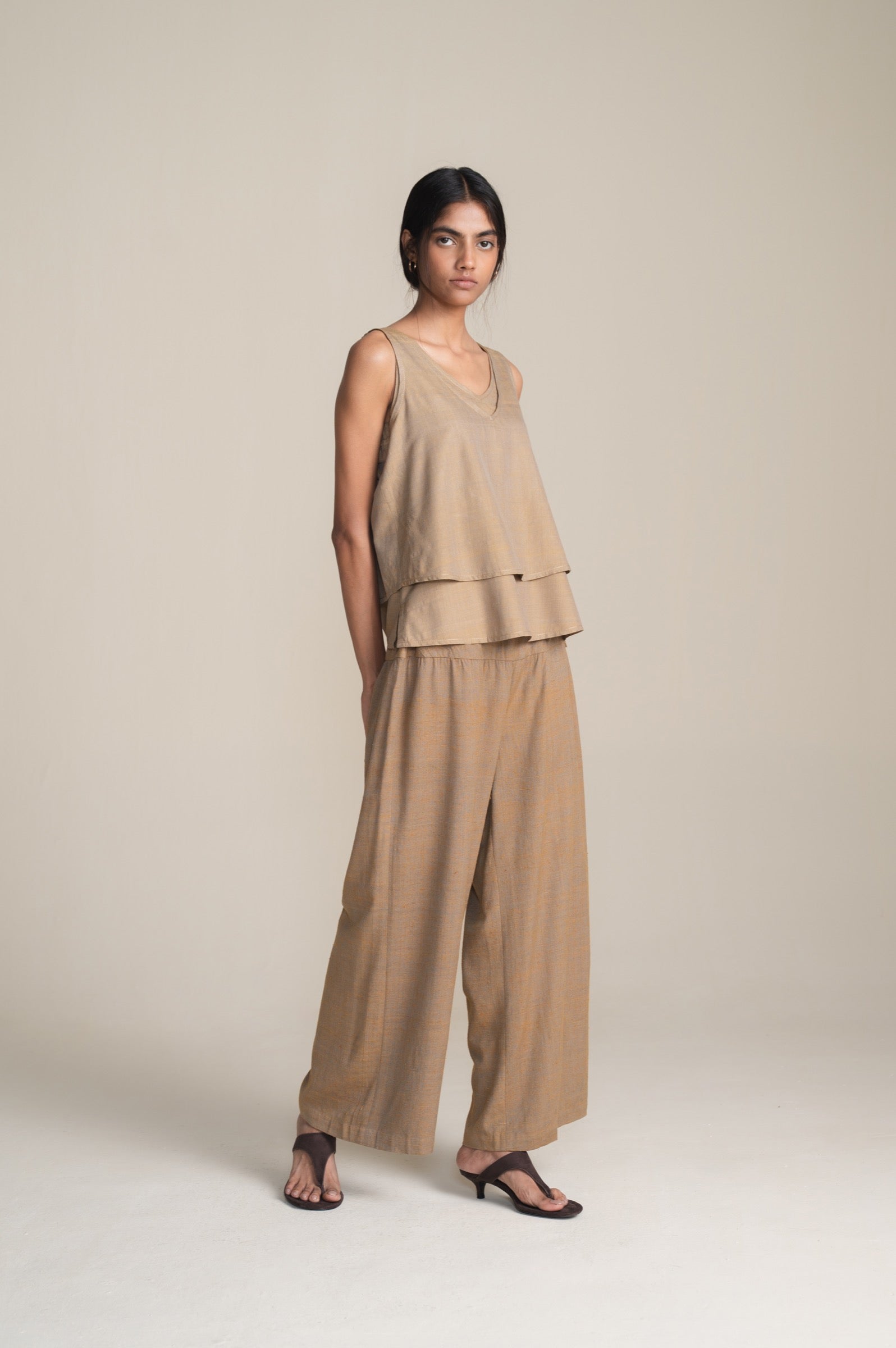 The Petal Chemise | Marigold-Myrobalan