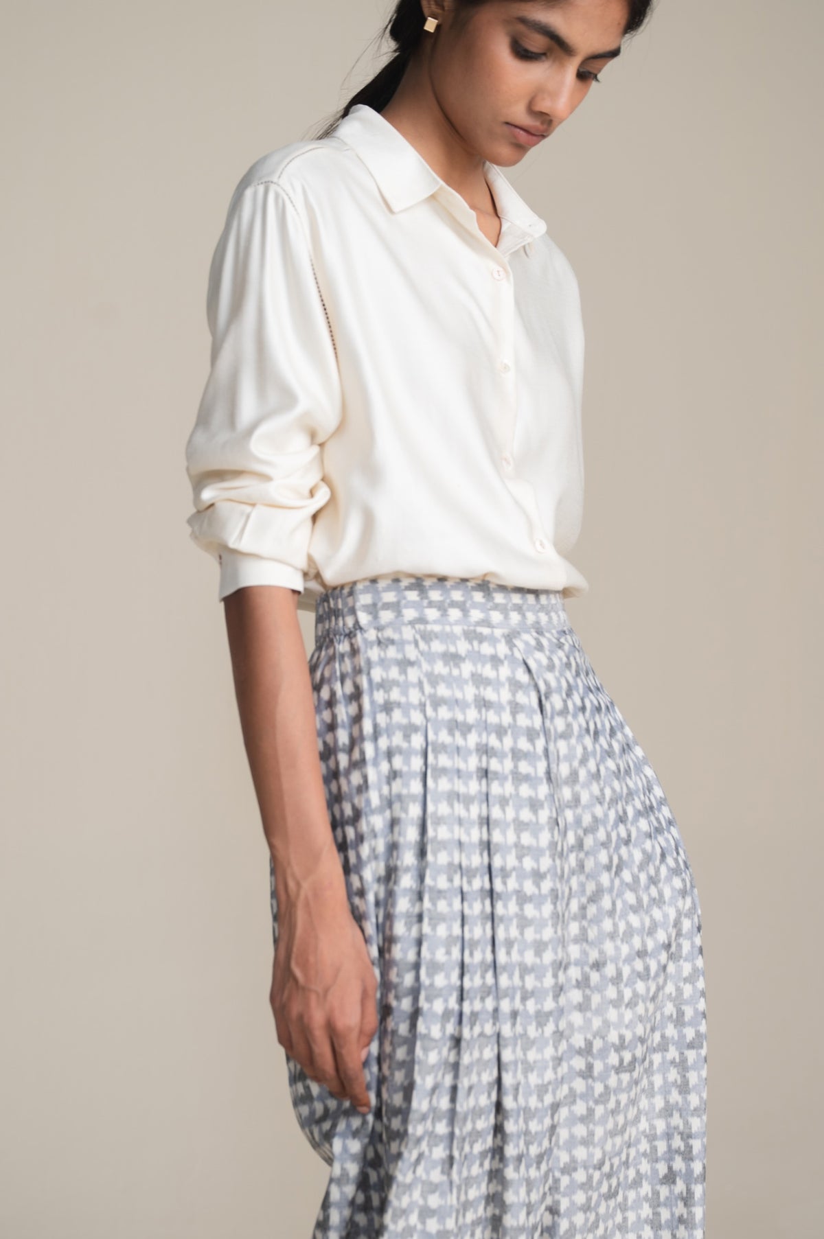 The Heritage Pleat Pant | Ash